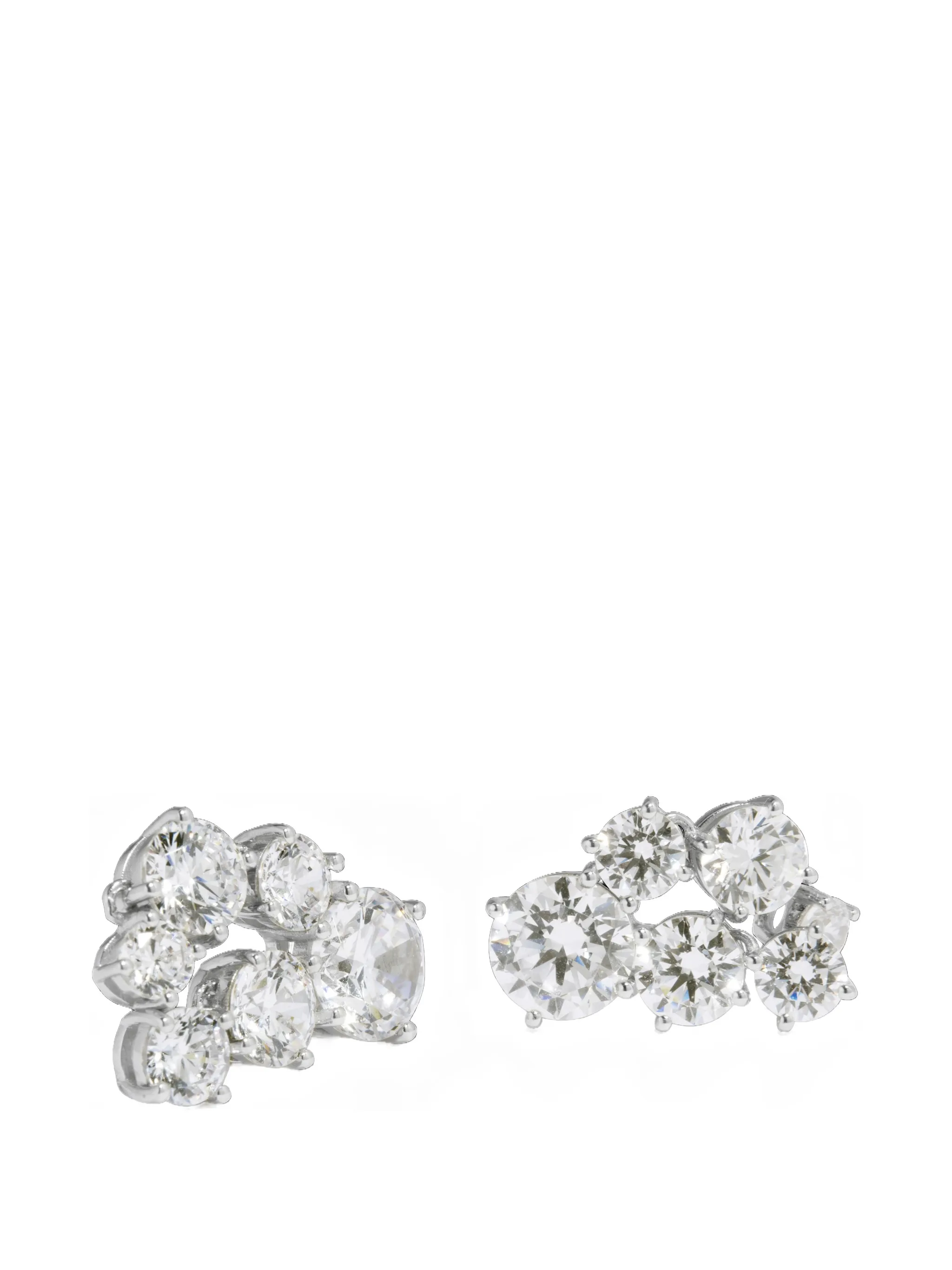 cubic zirconia drop earrings