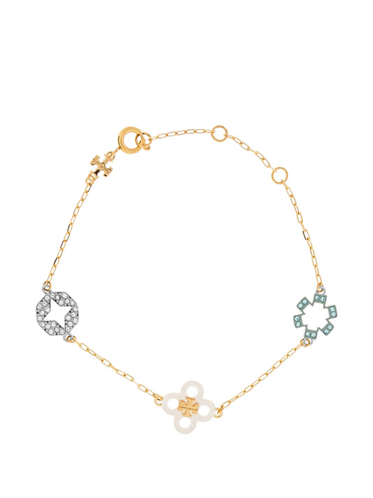 Double-T charm bracelet