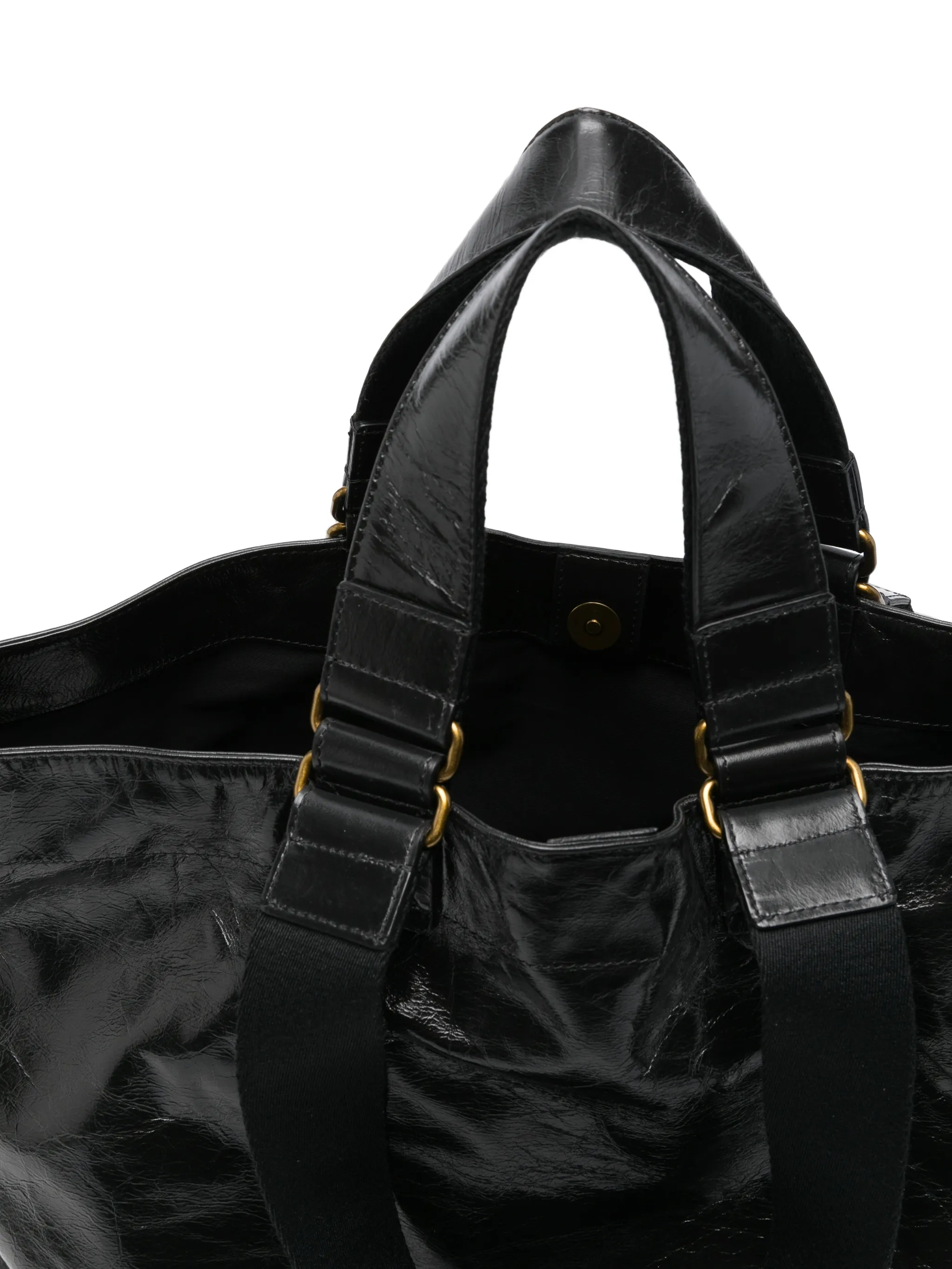 Wardy large tote bag in soft leather