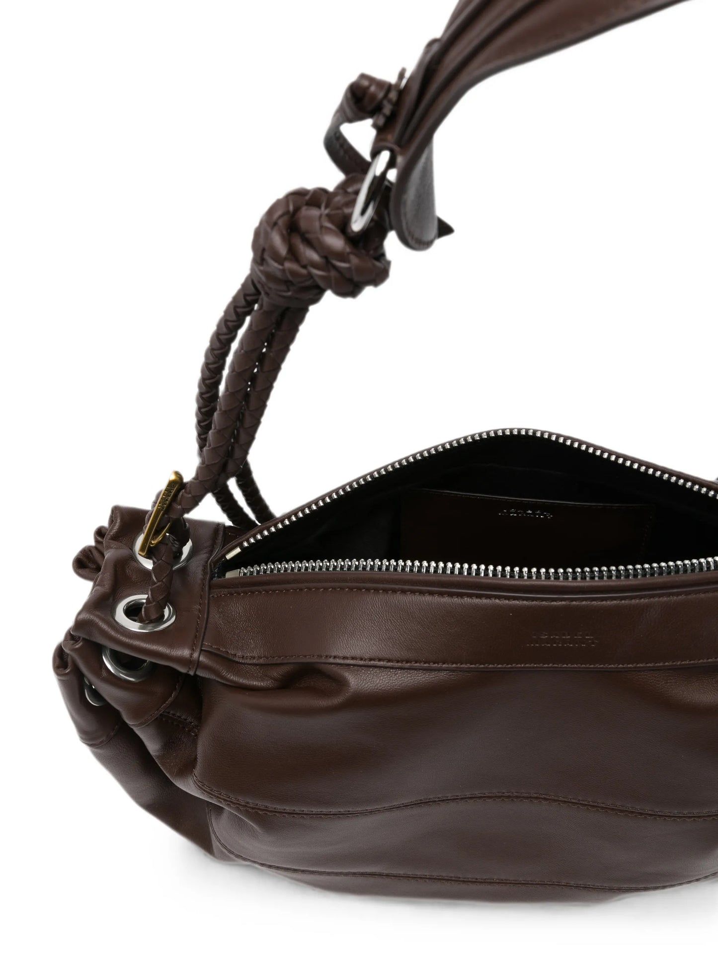 Maia braided-detail shoulder bag