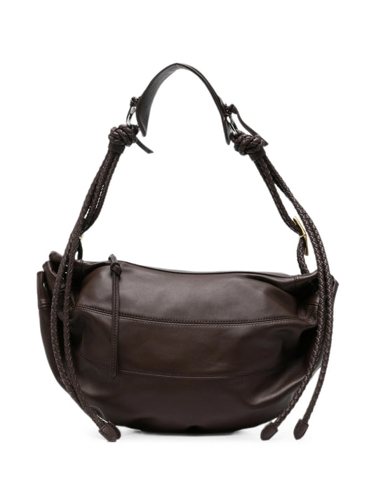Maia braided-detail shoulder bag