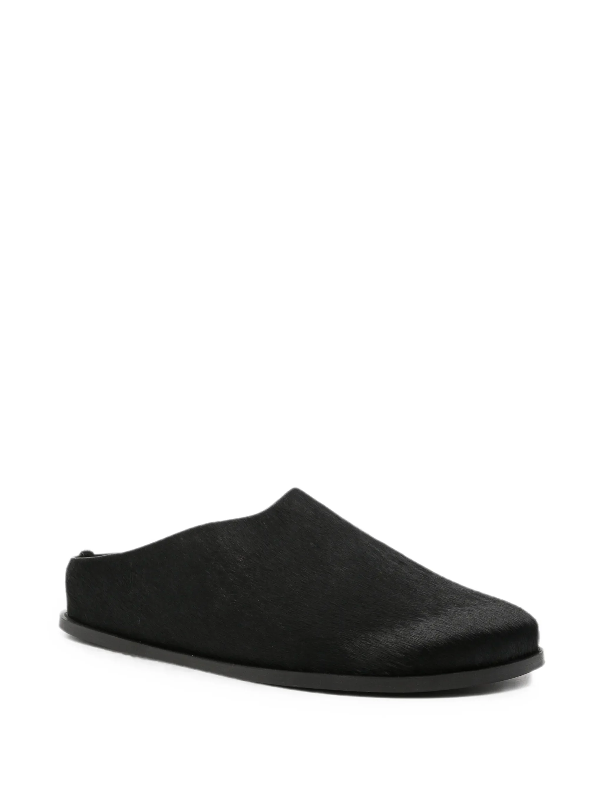 Lou calf hair clogs