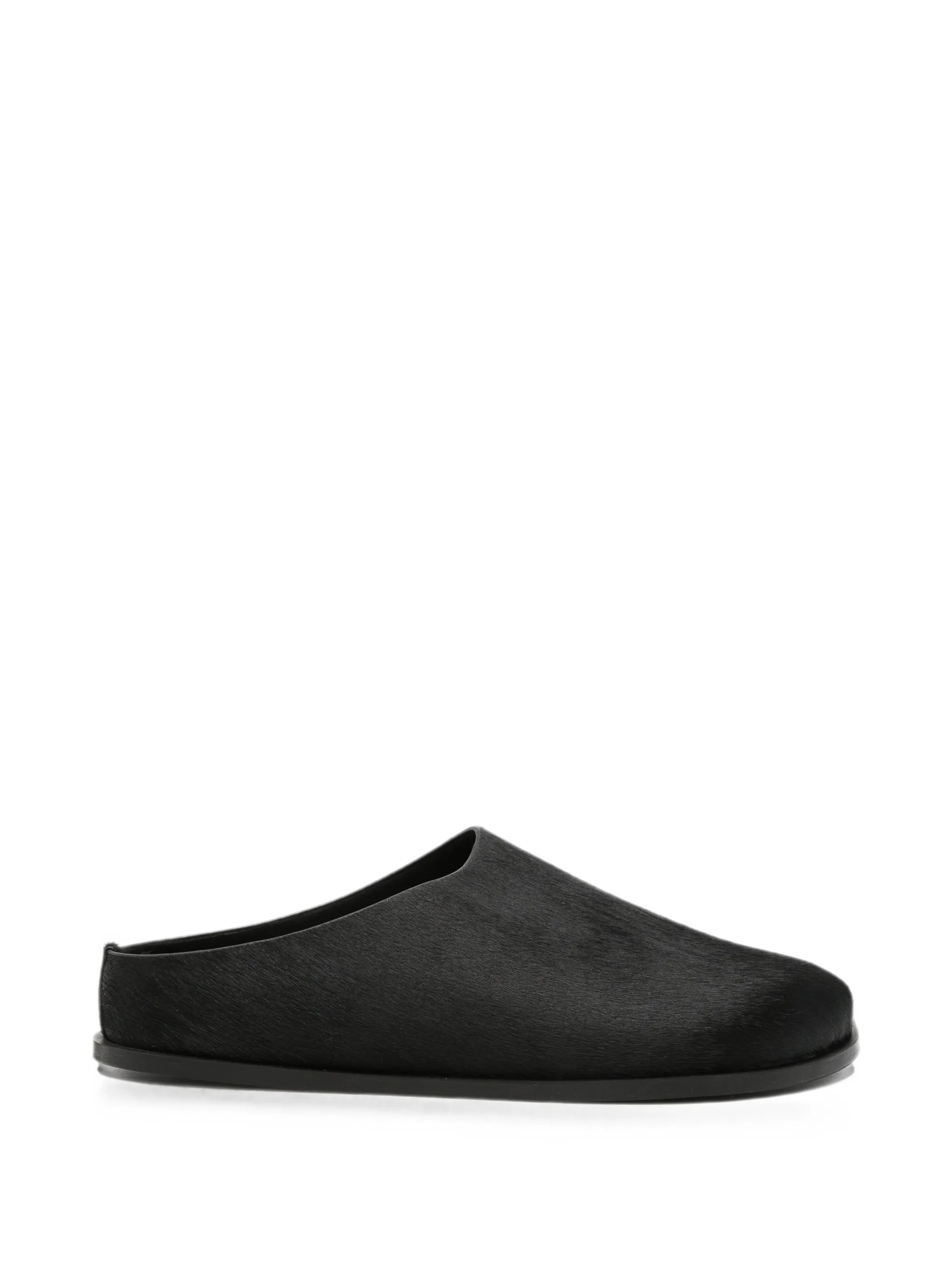 Lou calf hair clogs