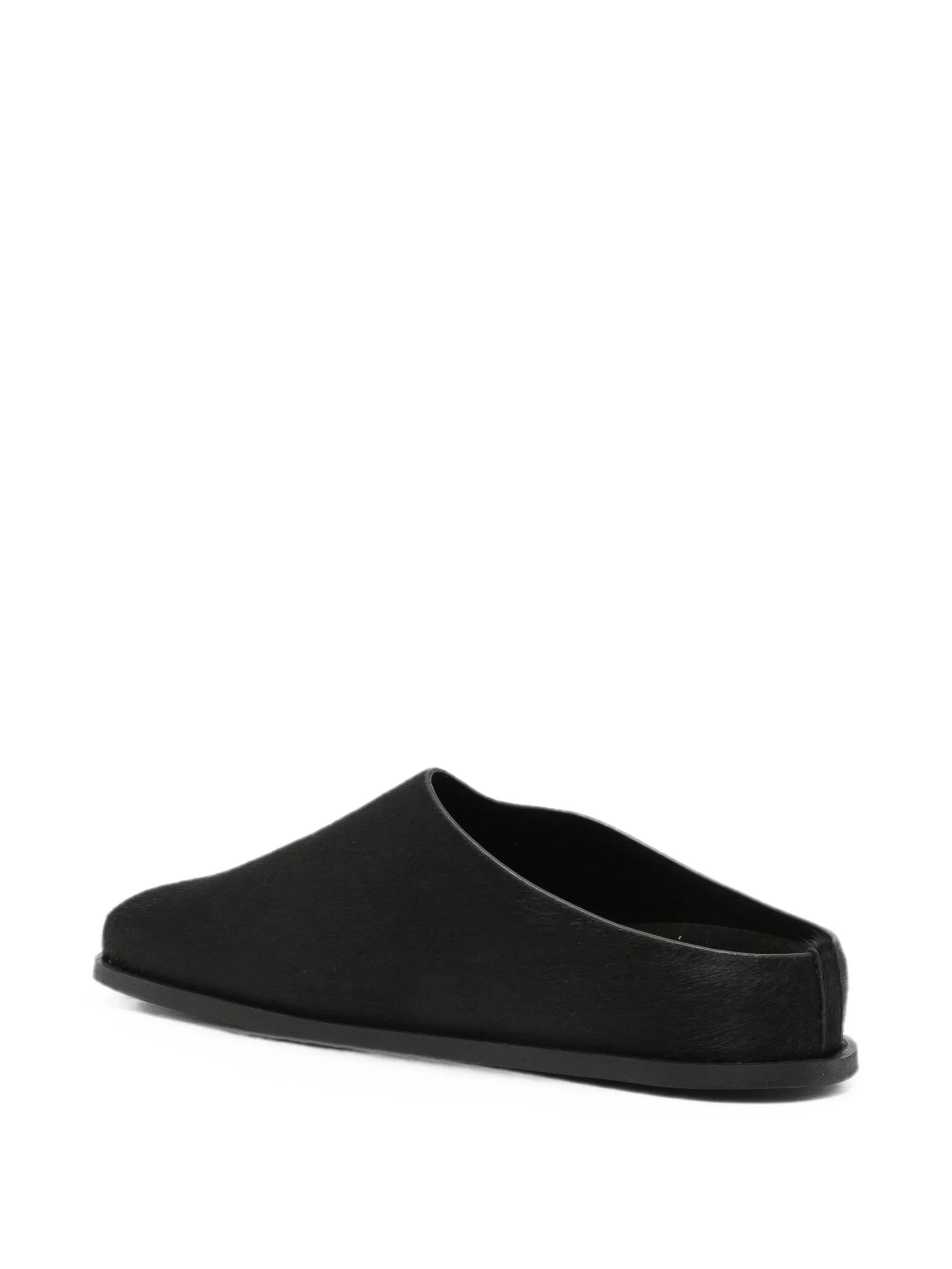 Lou calf hair clogs