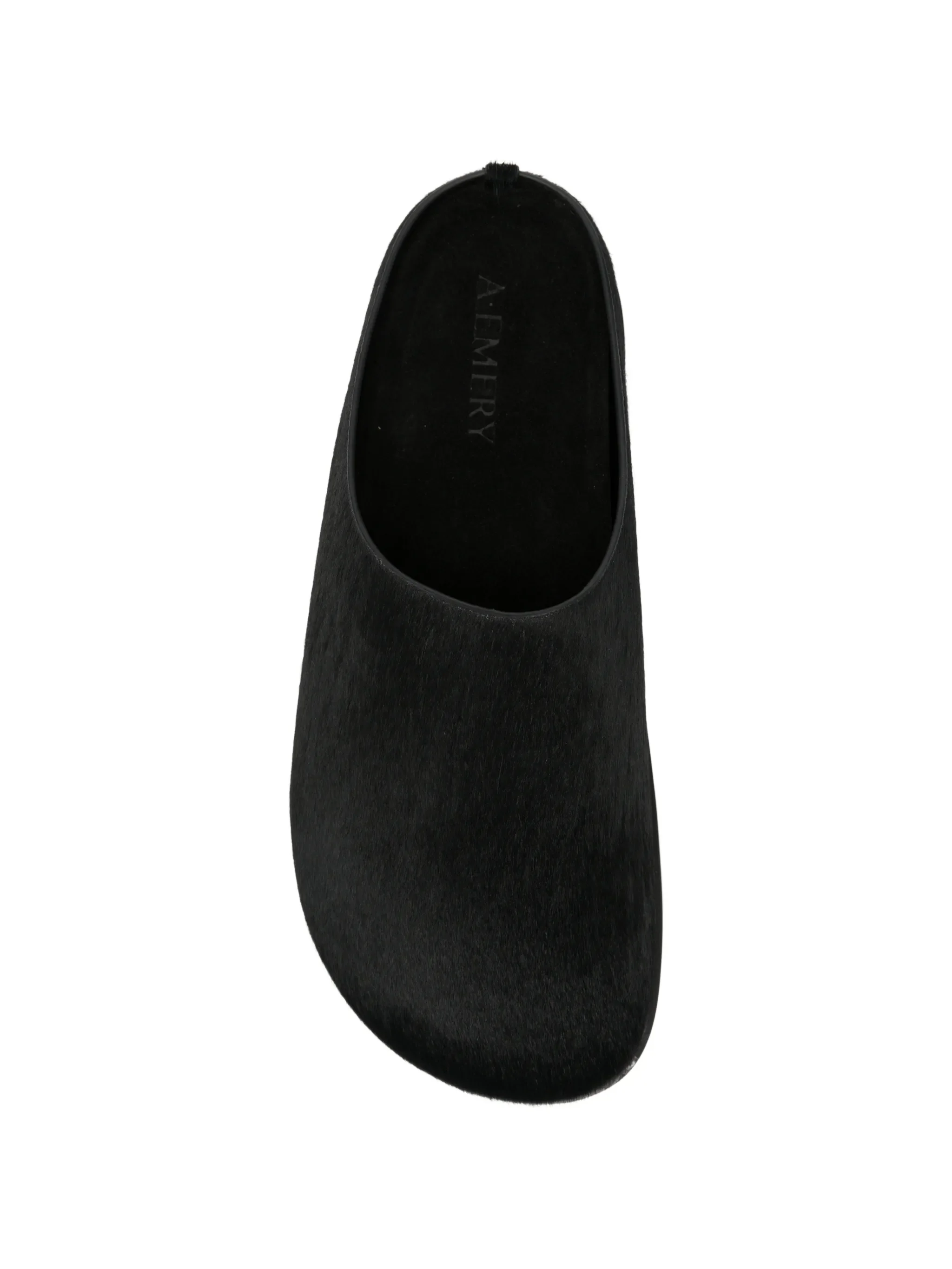 Lou calf hair clogs