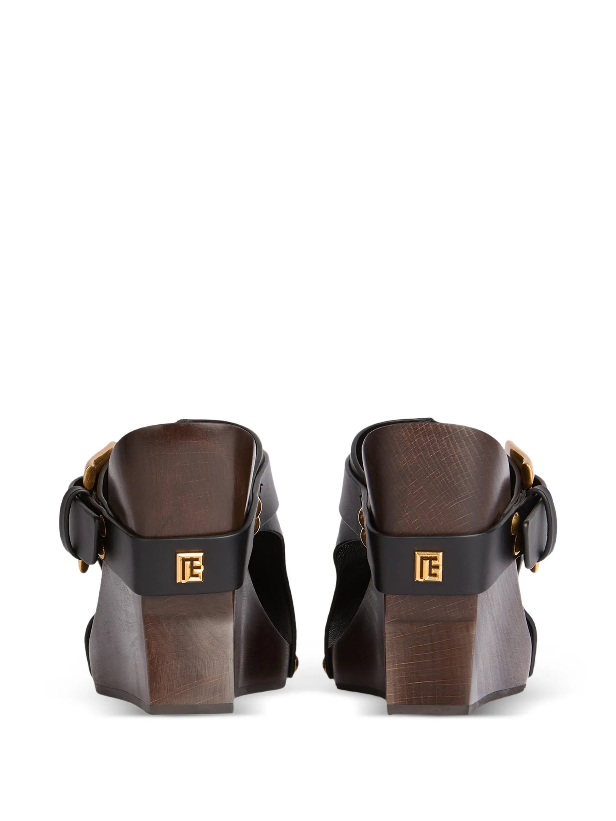 Anthem Wedge smooth leather mules