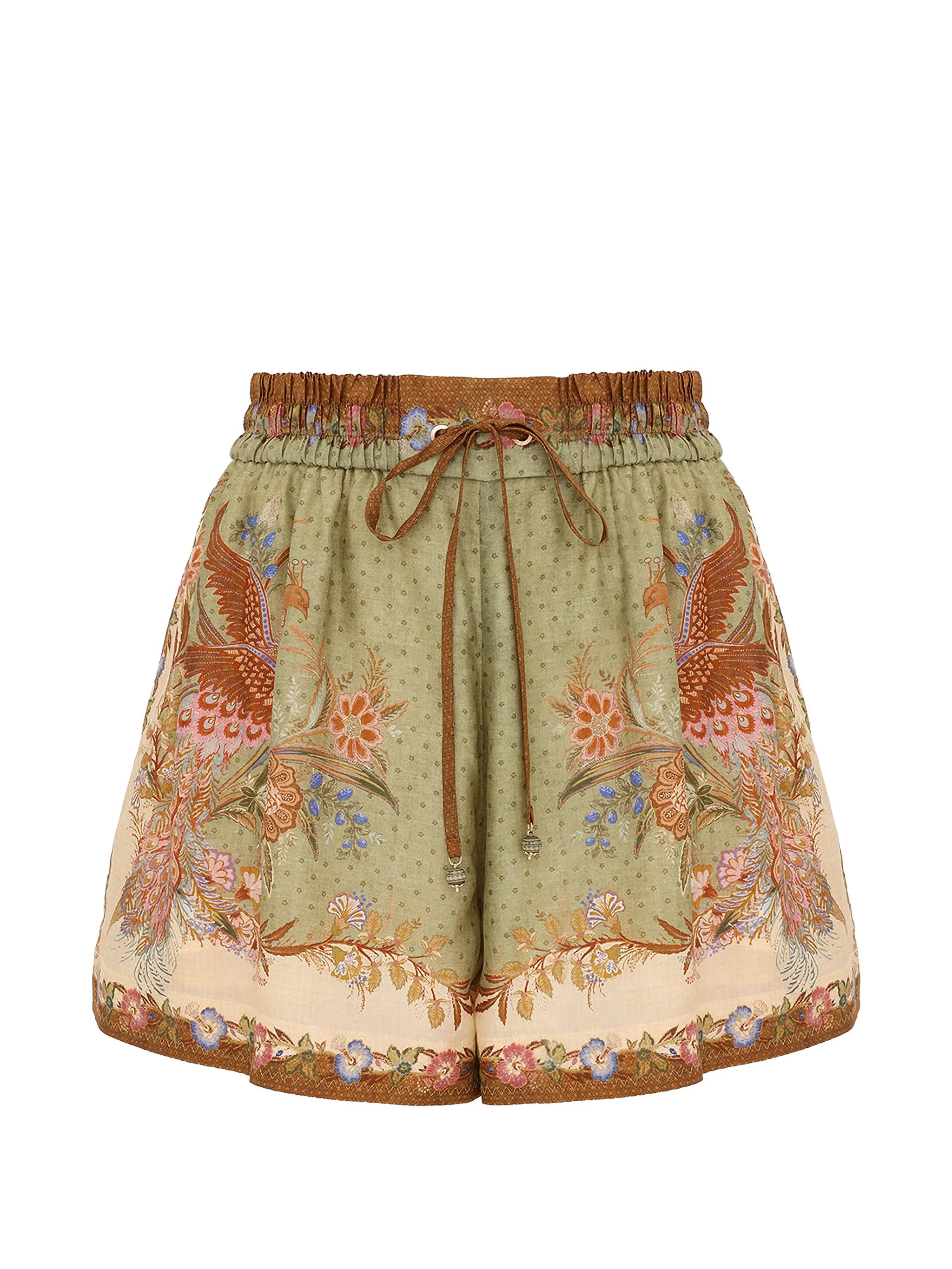 Indra floral-print shorts