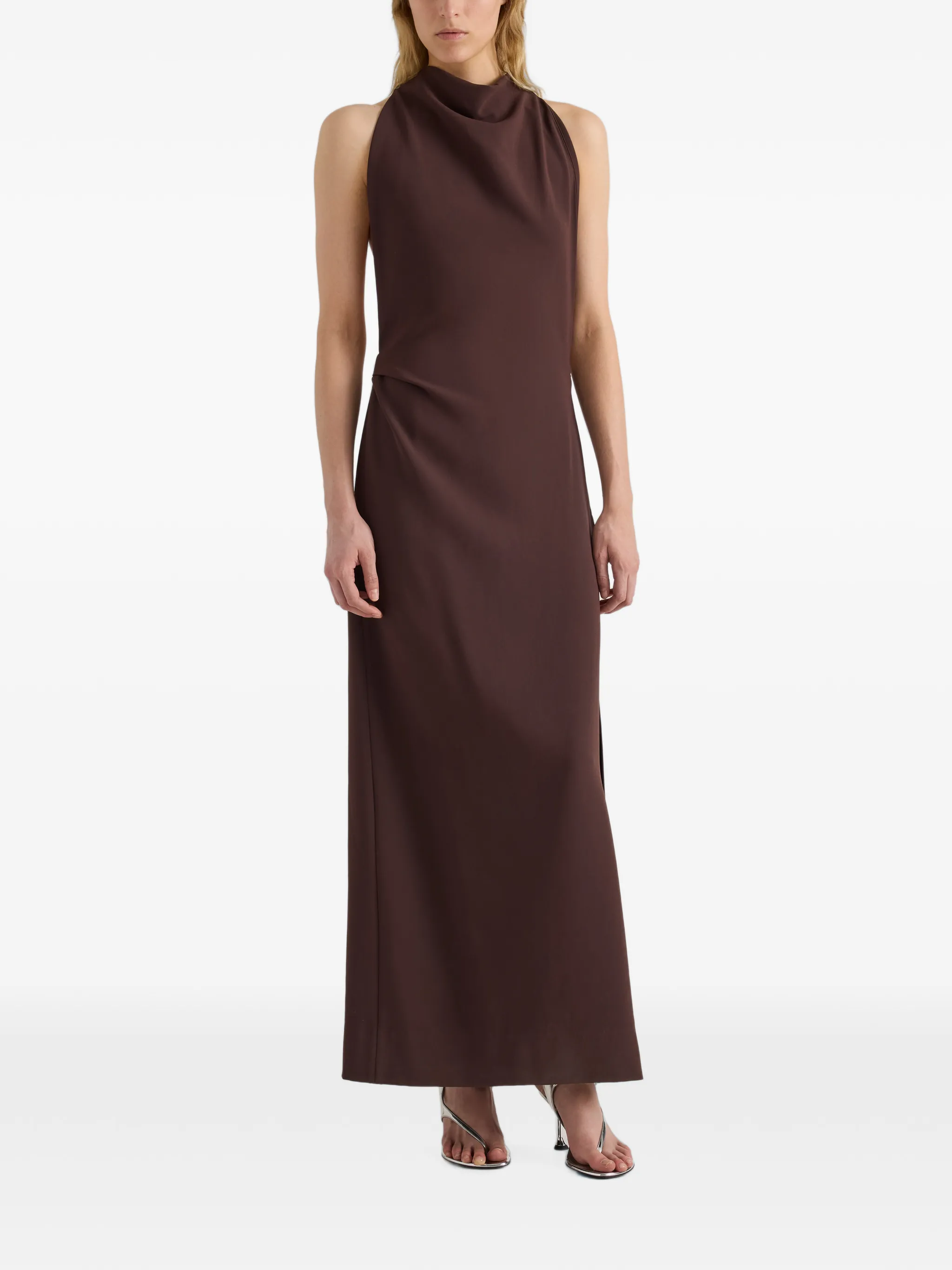 Selena dress in matte double crepe
