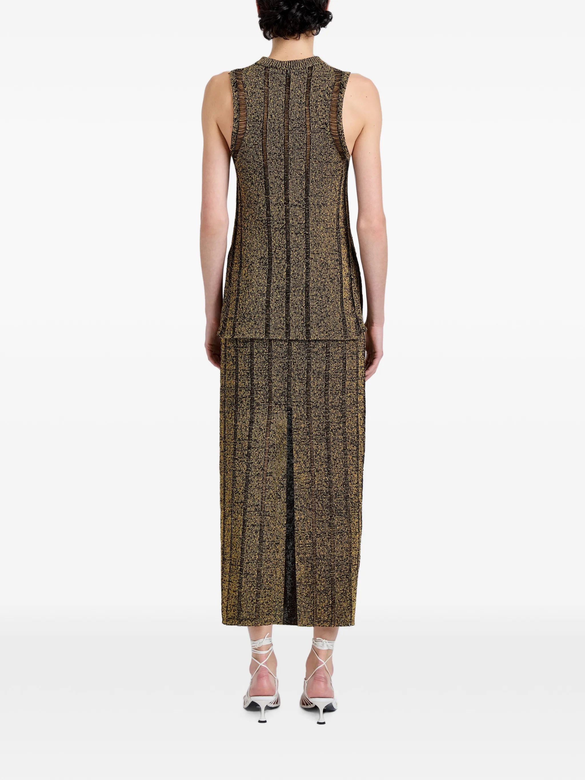 Maelle top in drop needle tweed