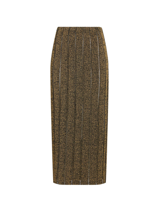 Maelle skirt in drop needle tweed