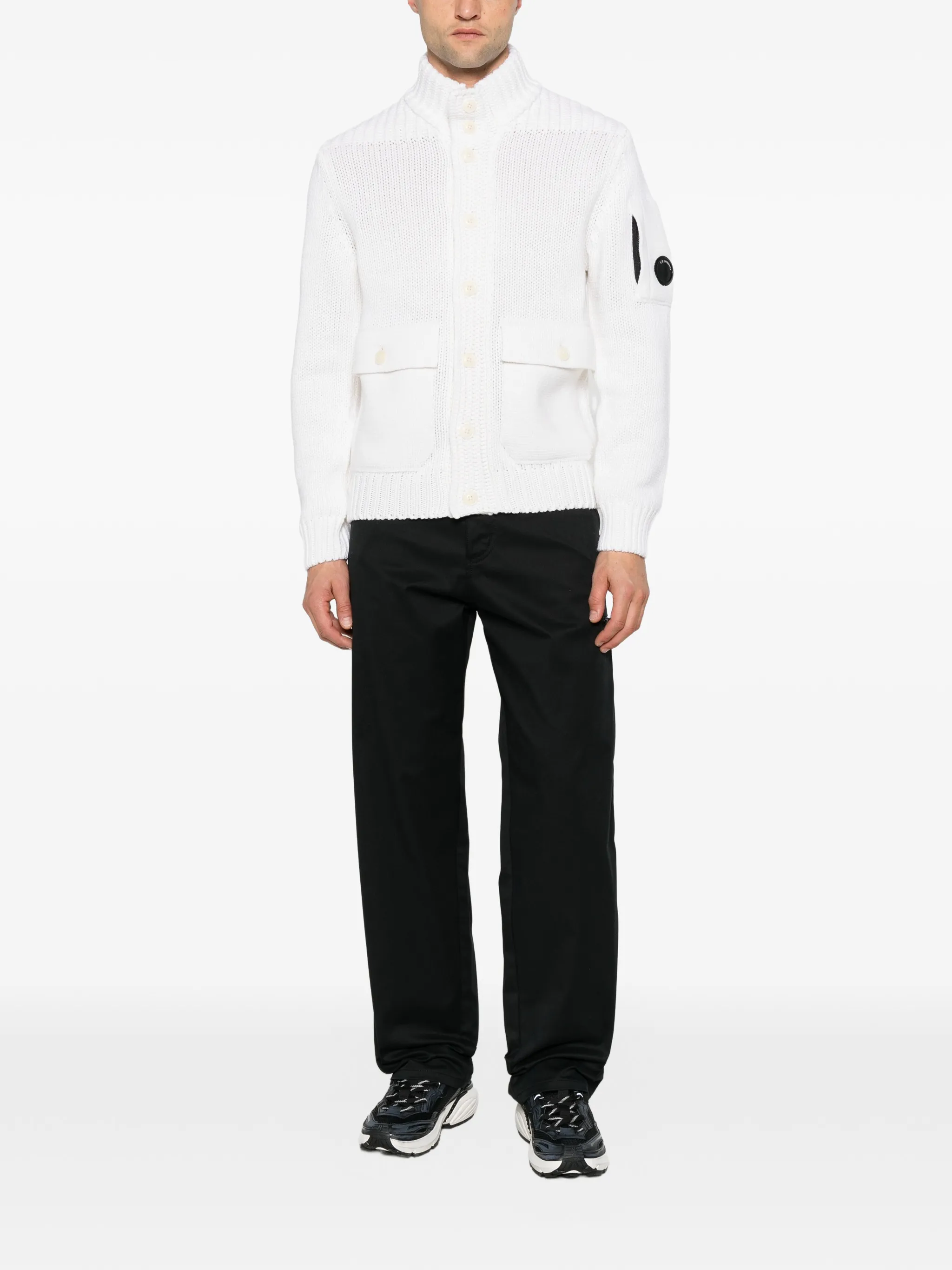 Lens lambswool sweater