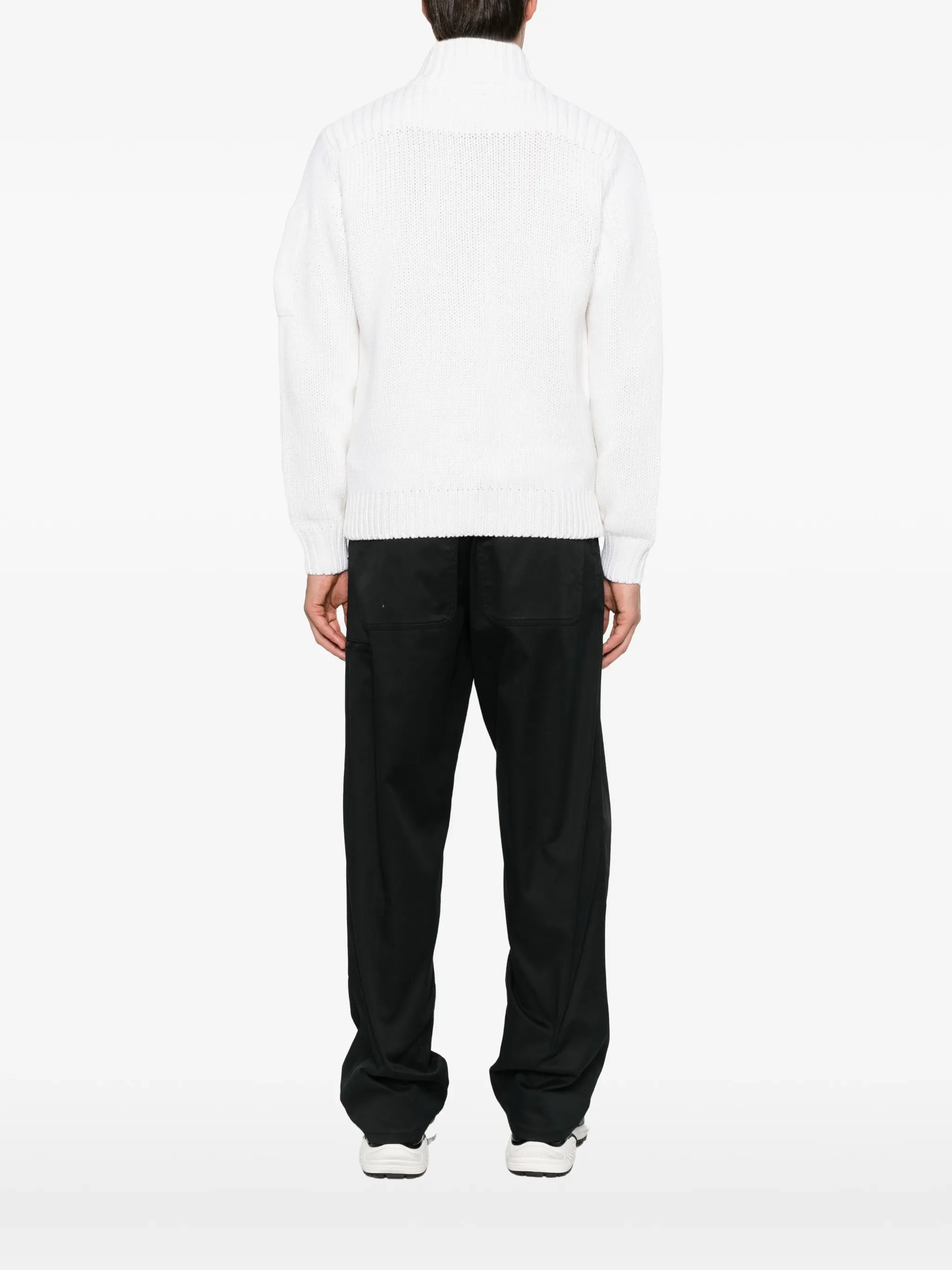 Lens lambswool sweater