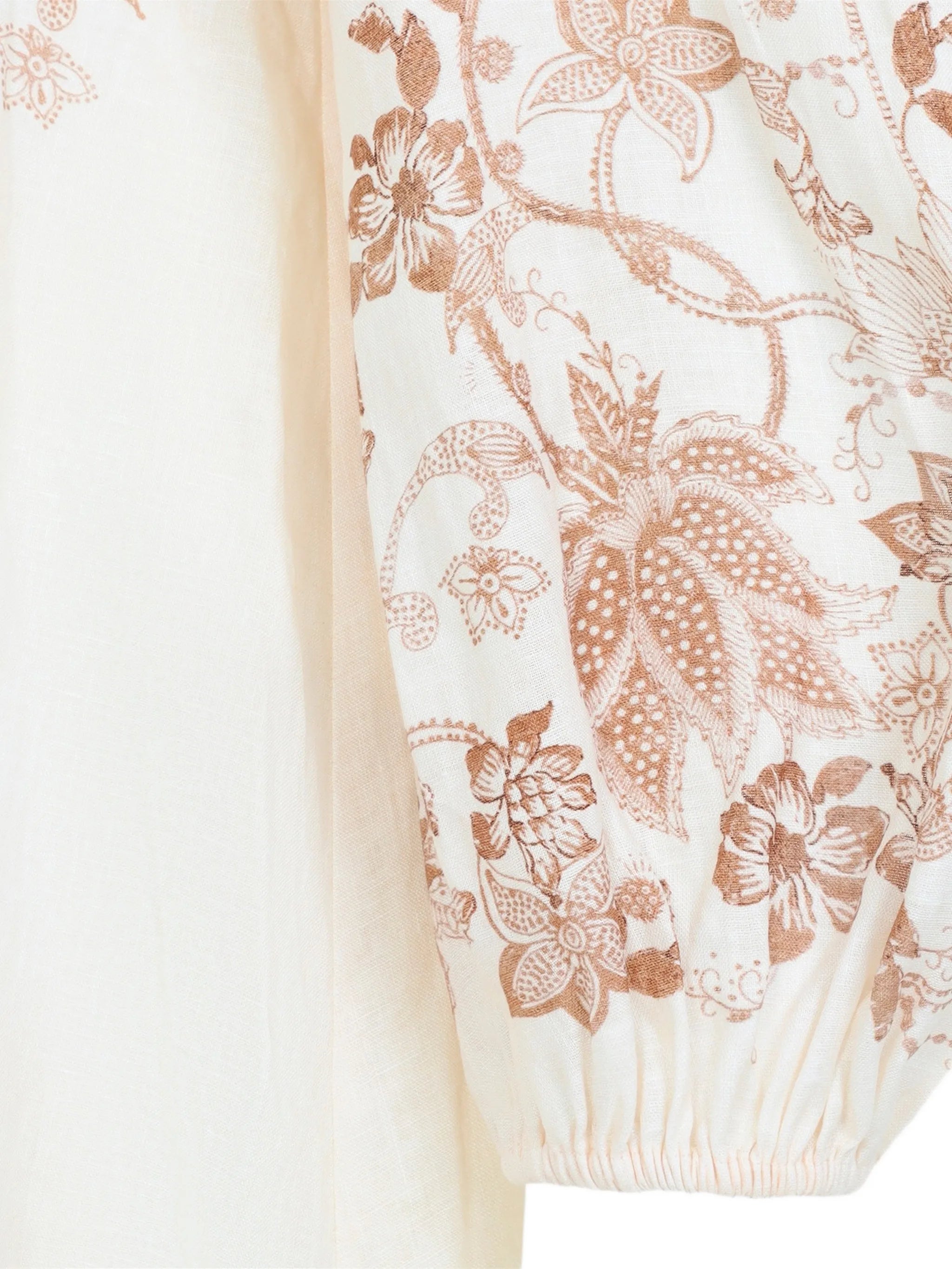 Indra floral-print midi dress