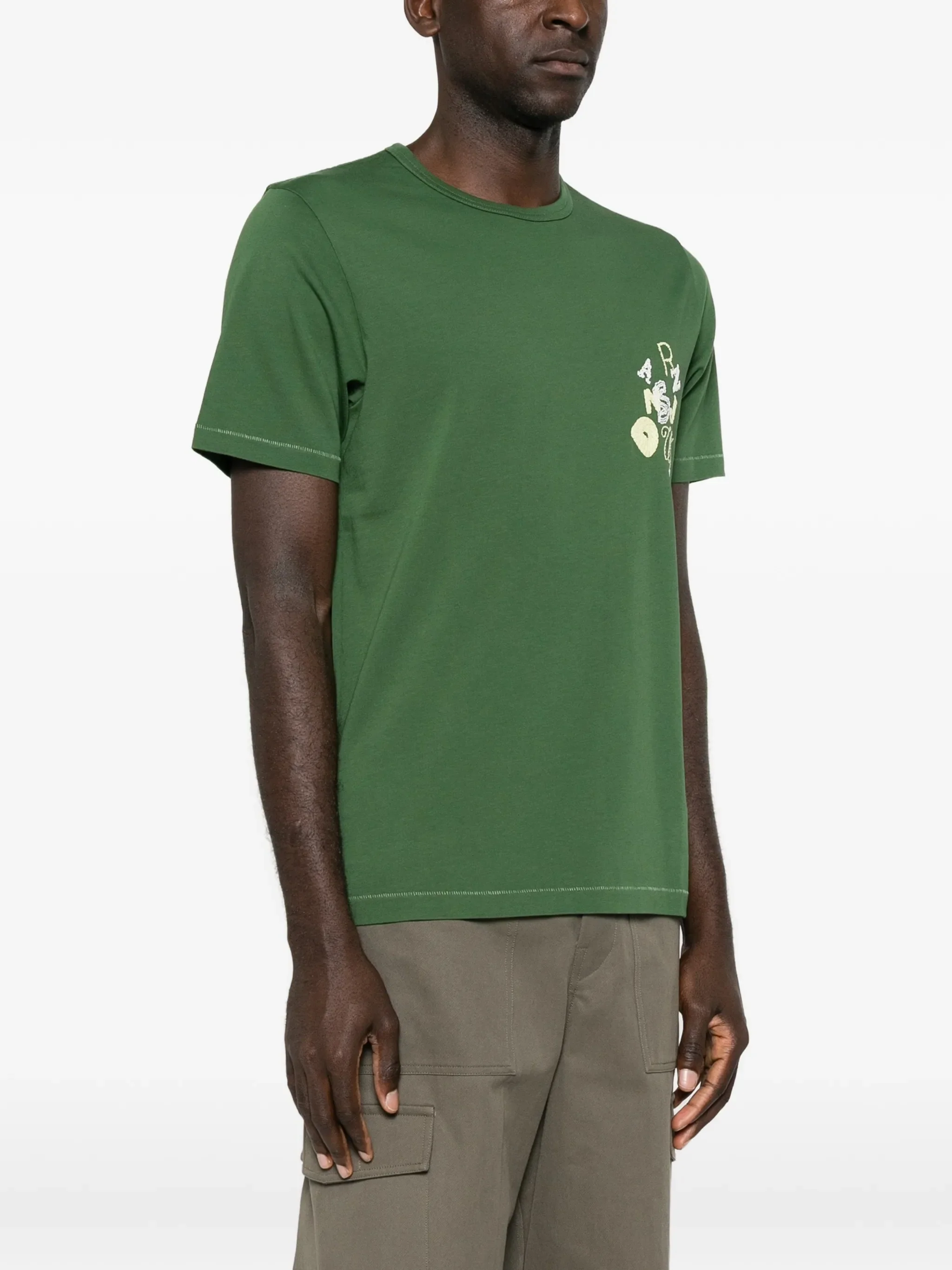 scattered-letters T-shirt