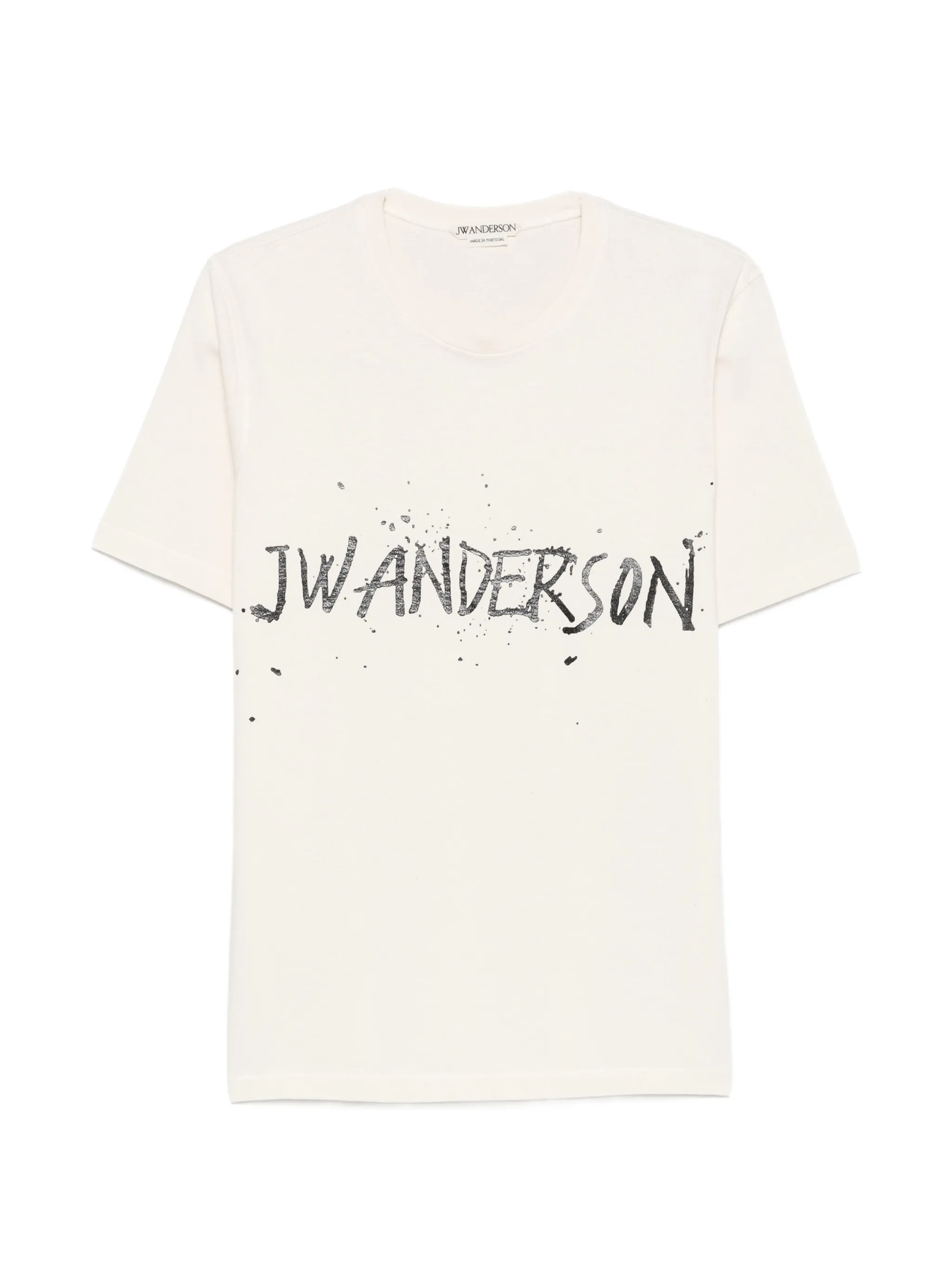 circular T-shirt in ecru