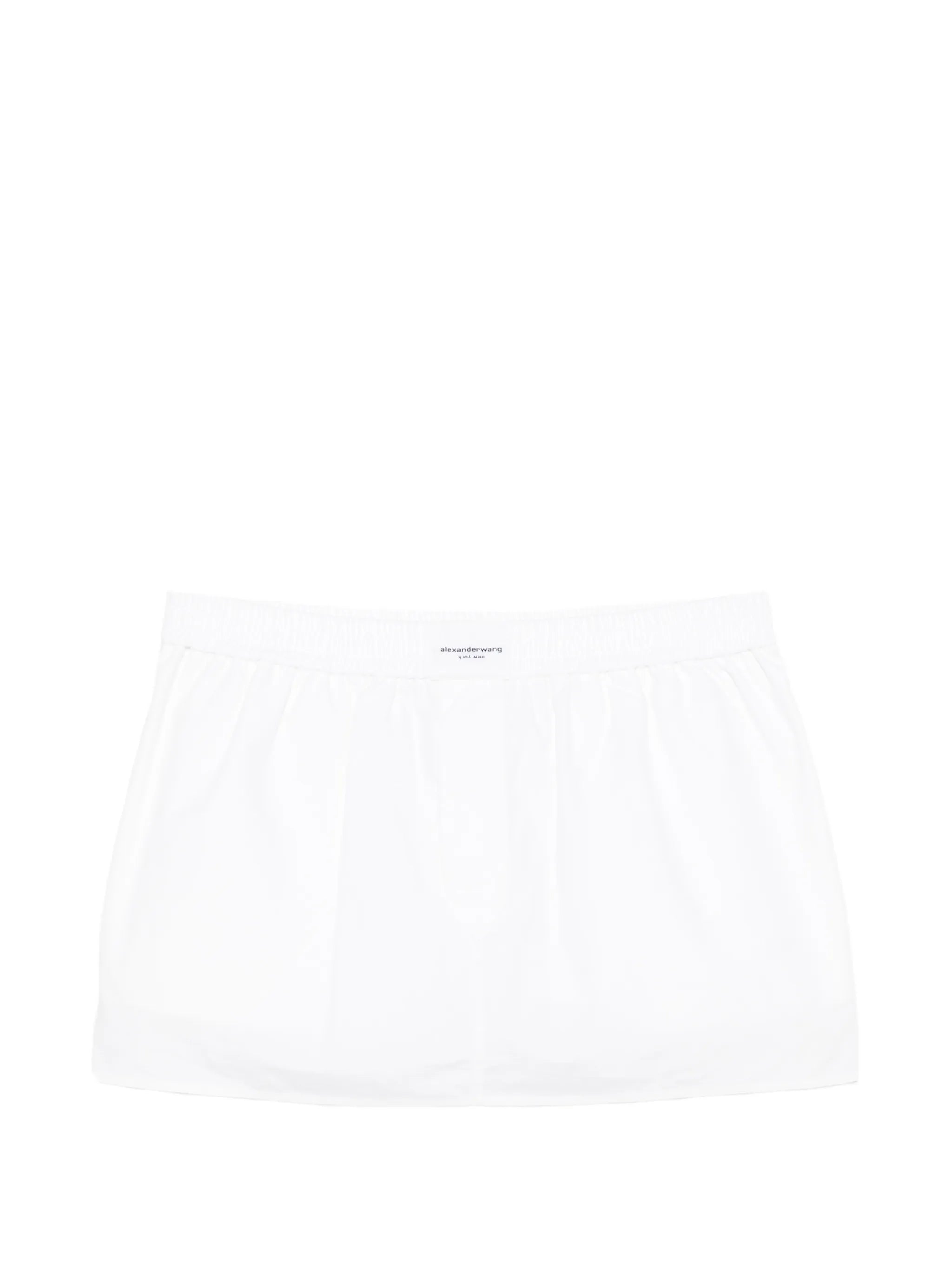 mini logo-patch boxer-style shorts