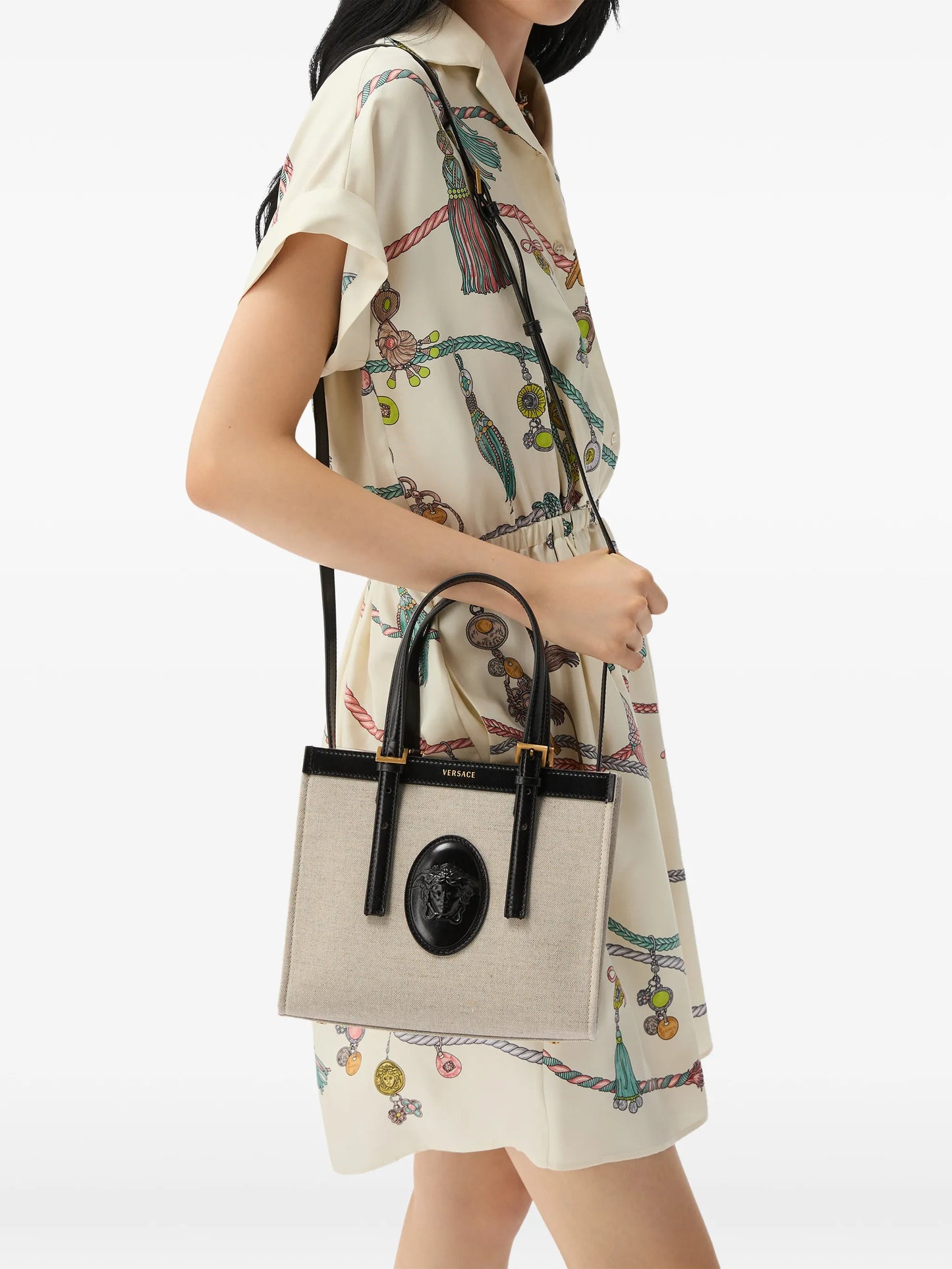 mini Rivière Medusa Cameo tote bag
