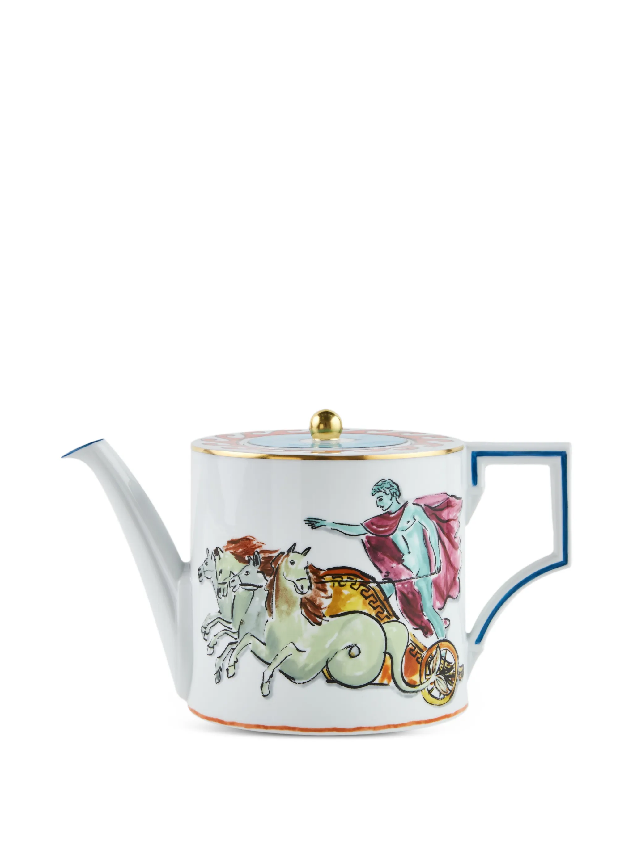 Il Viaggio Di Nettuno white teapot