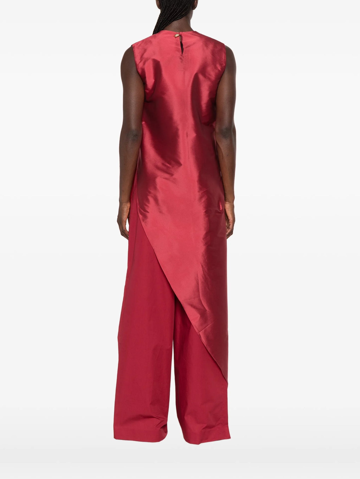 knot-detail sleeveless top