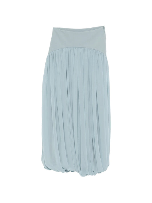 Suri pleated midi skirt