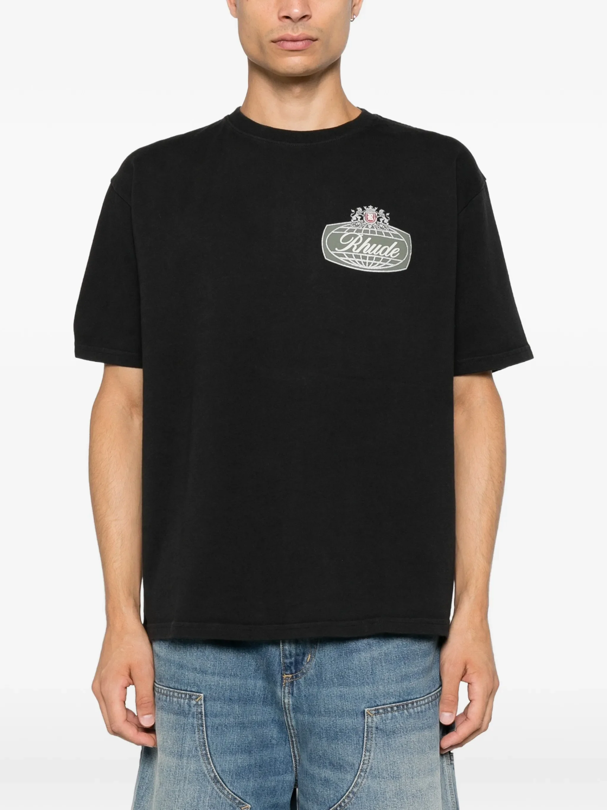 logo-print T-shirt