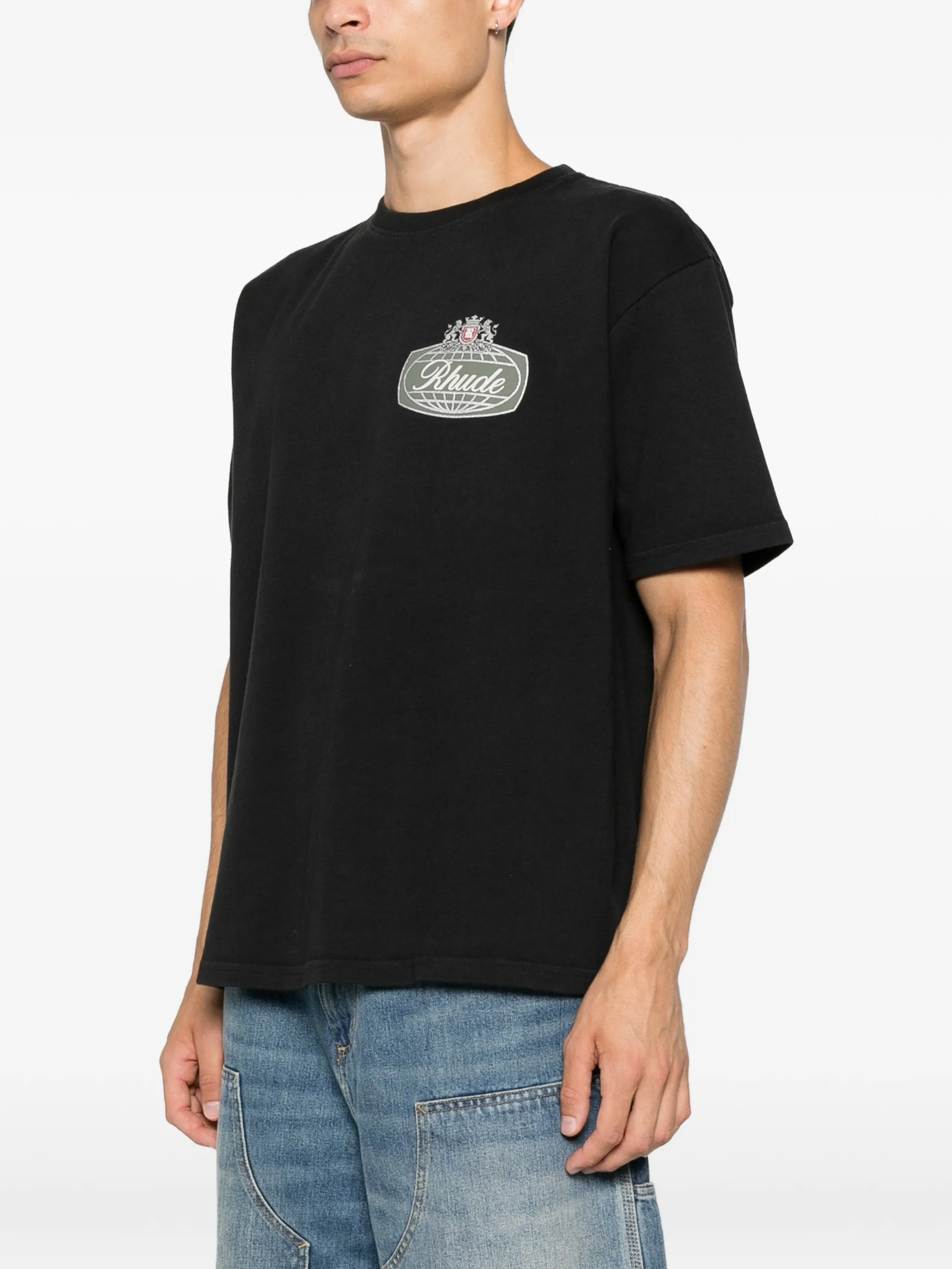 logo-print T-shirt