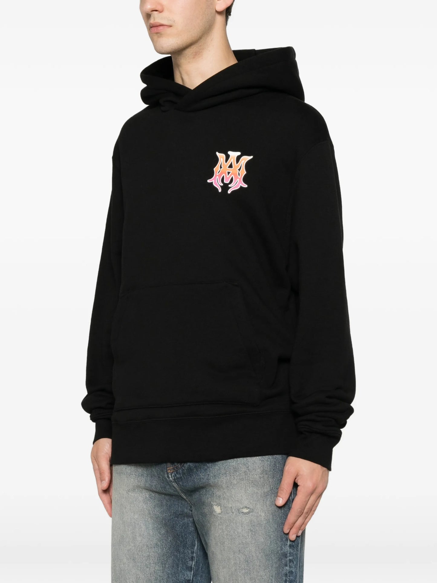 logo-print hoodie