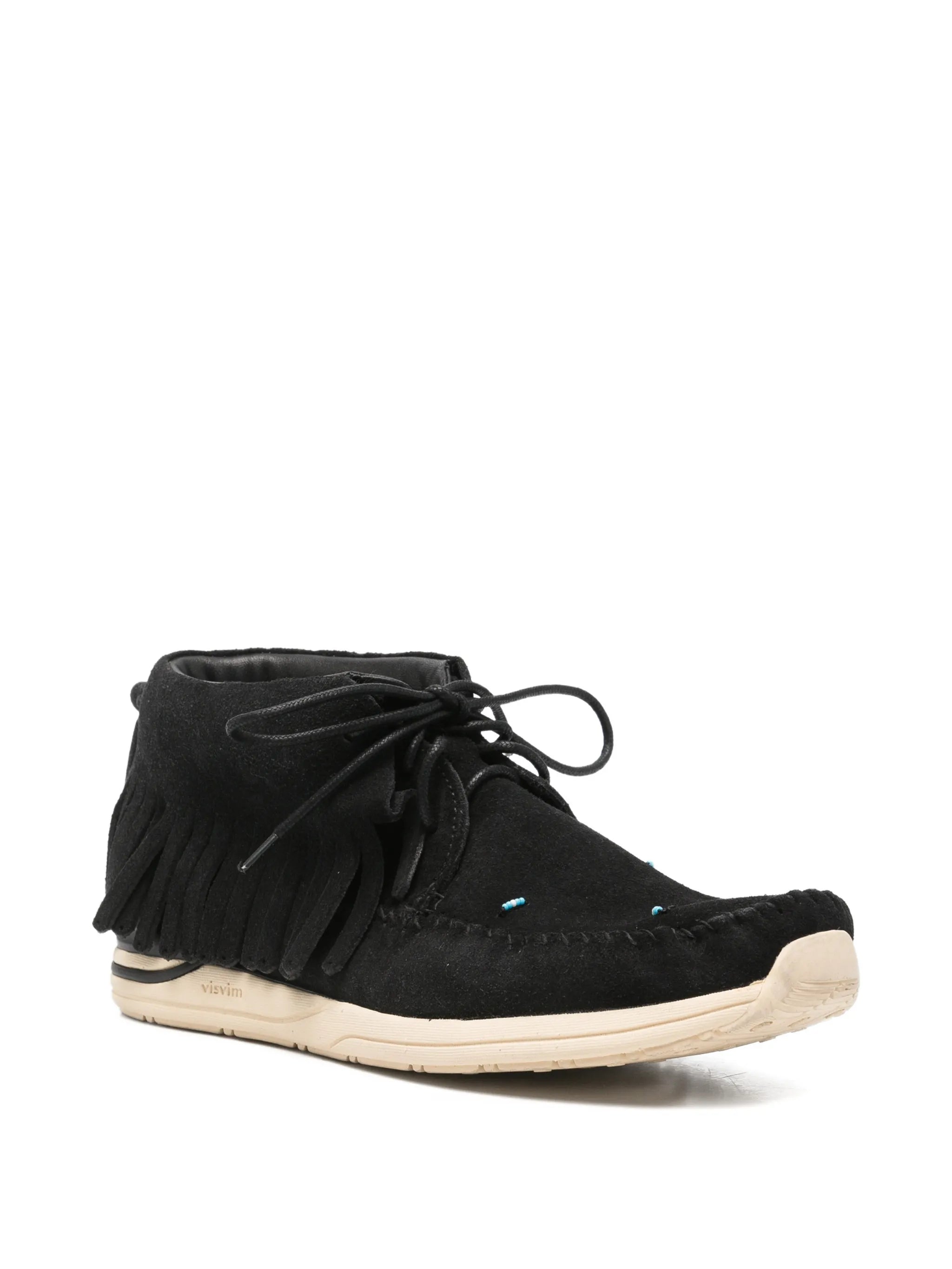 FBT Shaman-Folk fringed desert boots