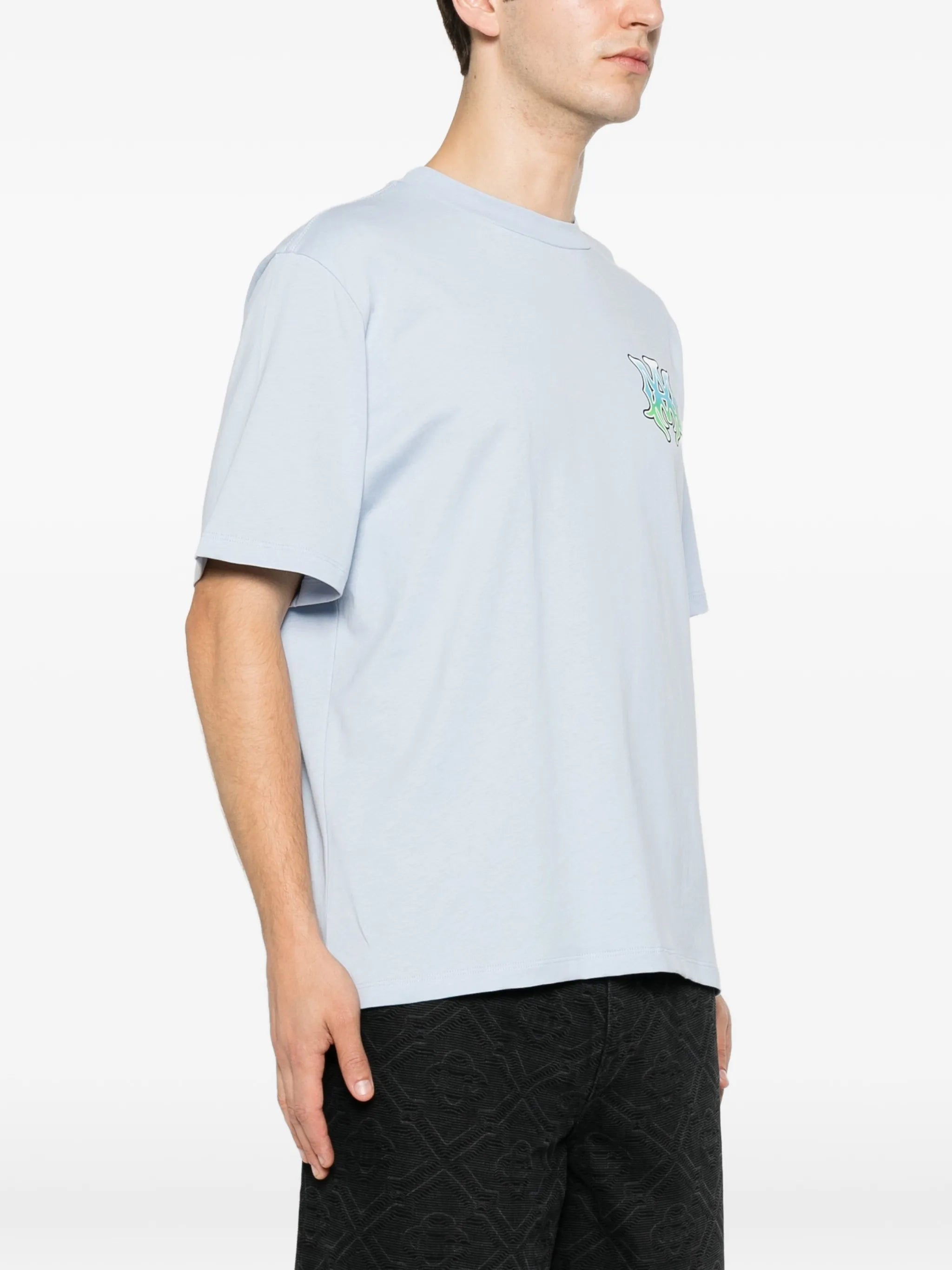 logo-print cotton T-shirt
