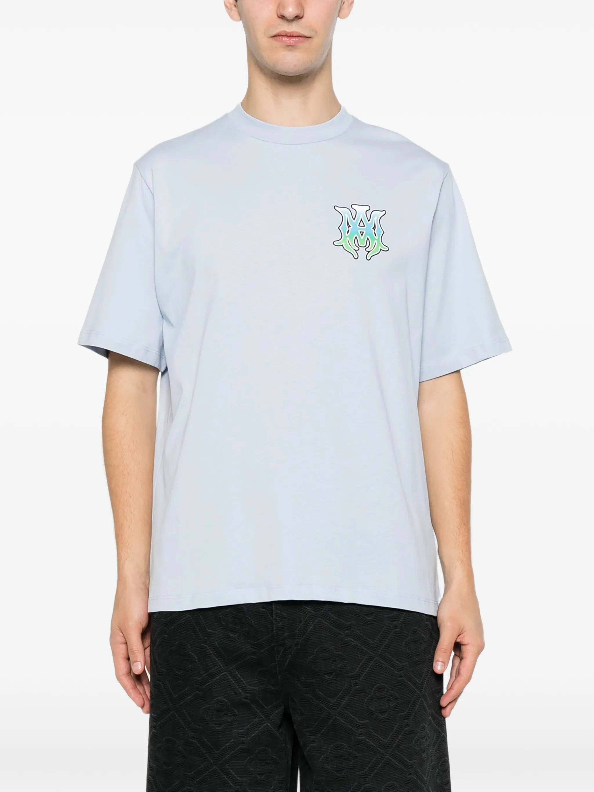 logo-print cotton T-shirt