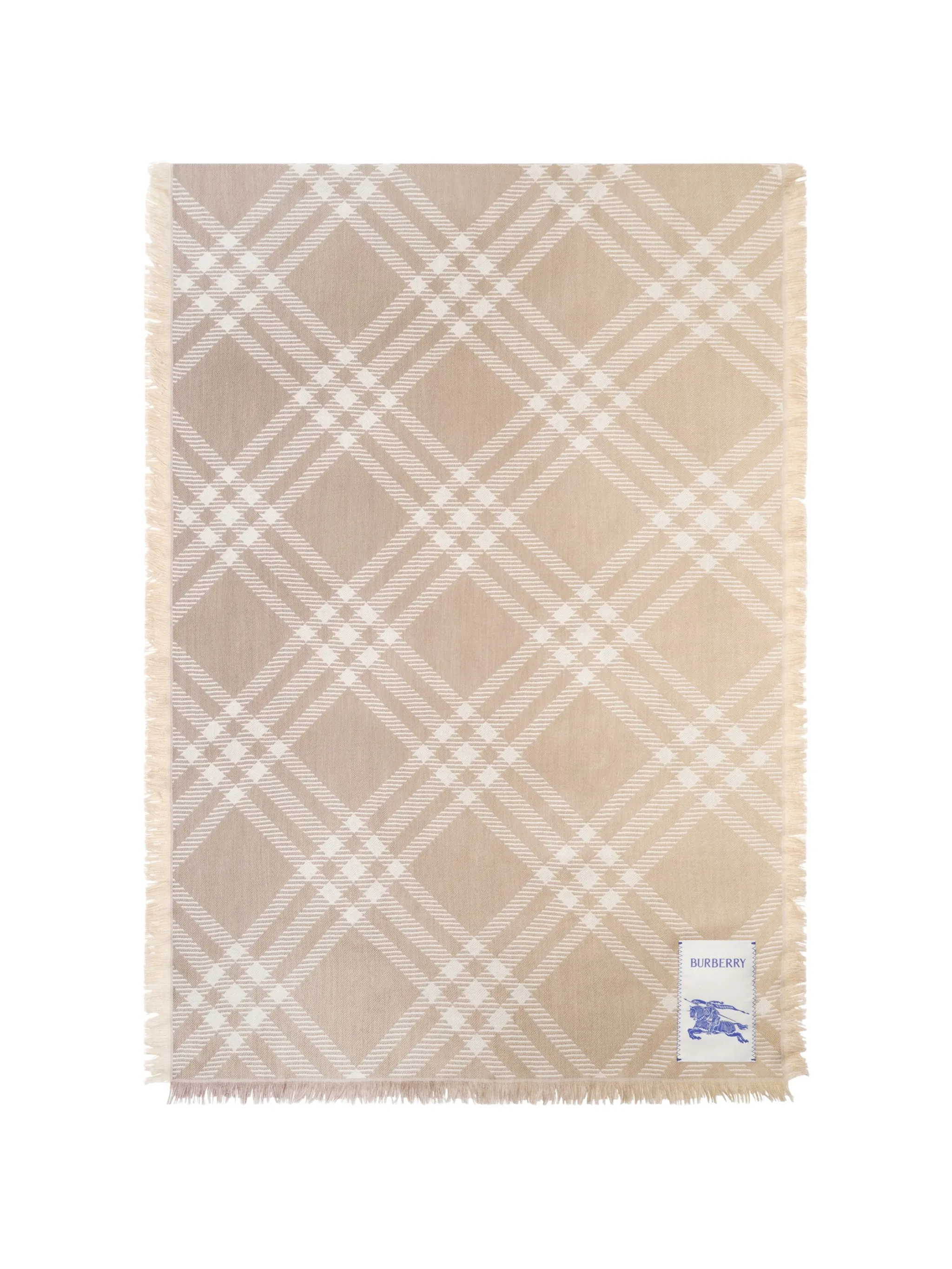 check-pattern scarf