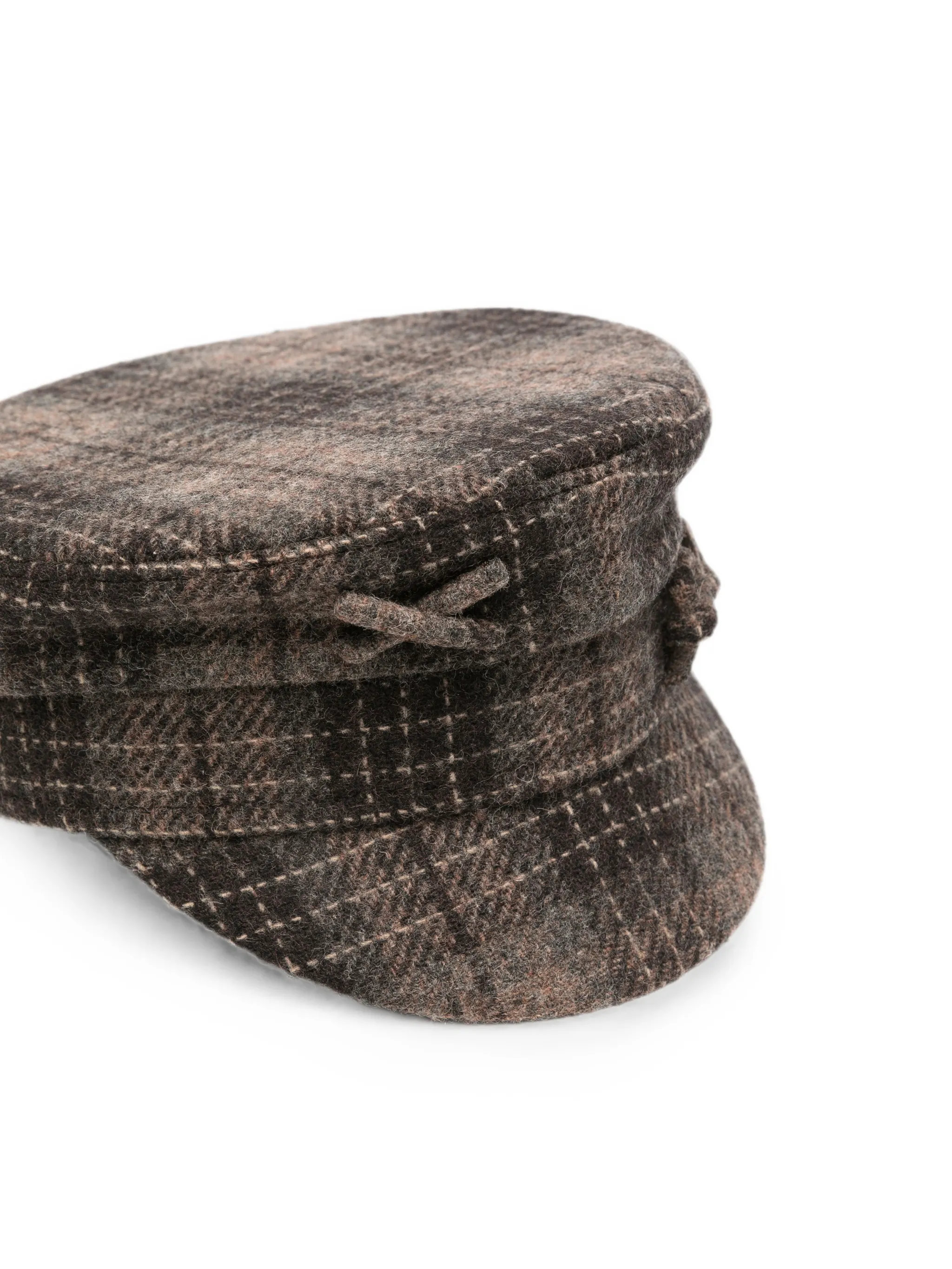 check print Baker Boy cap