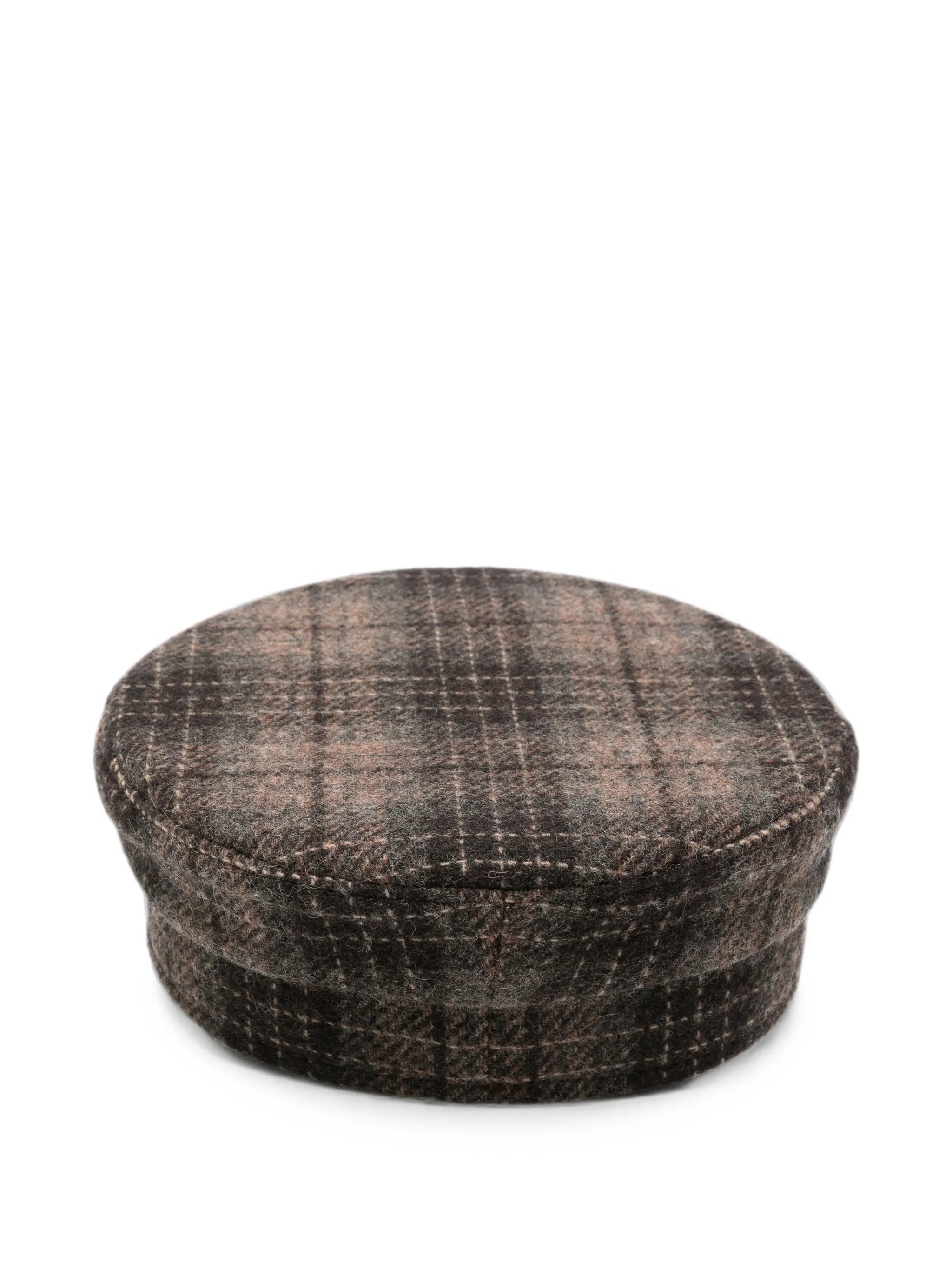 check print Baker Boy cap