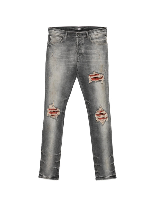 flannel-patch jeans