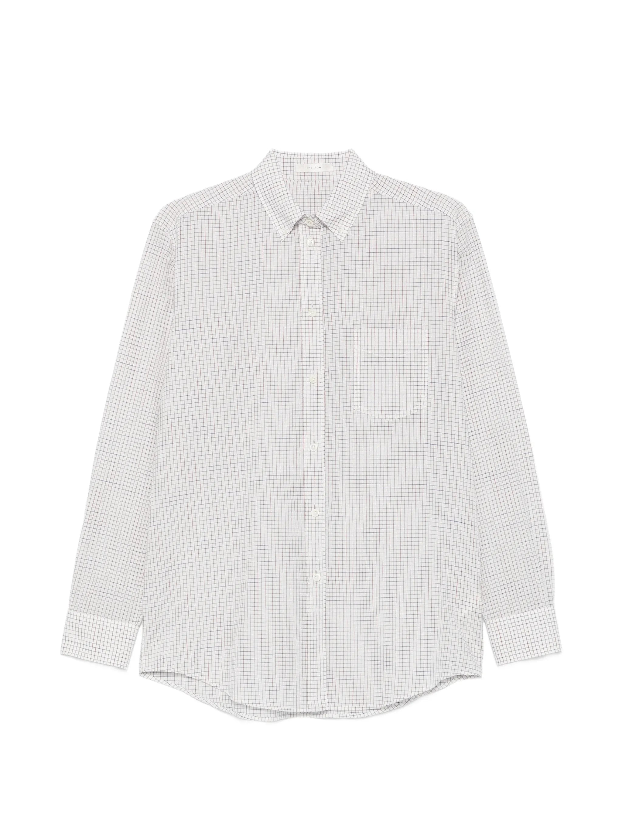 Dalan check-pattern long-sleeve shirt