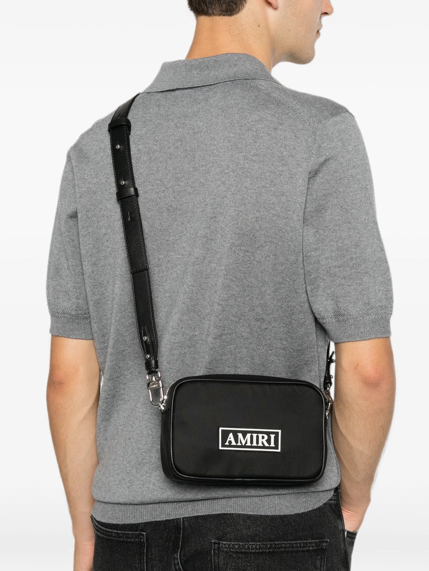 logo-patch shoulder bag