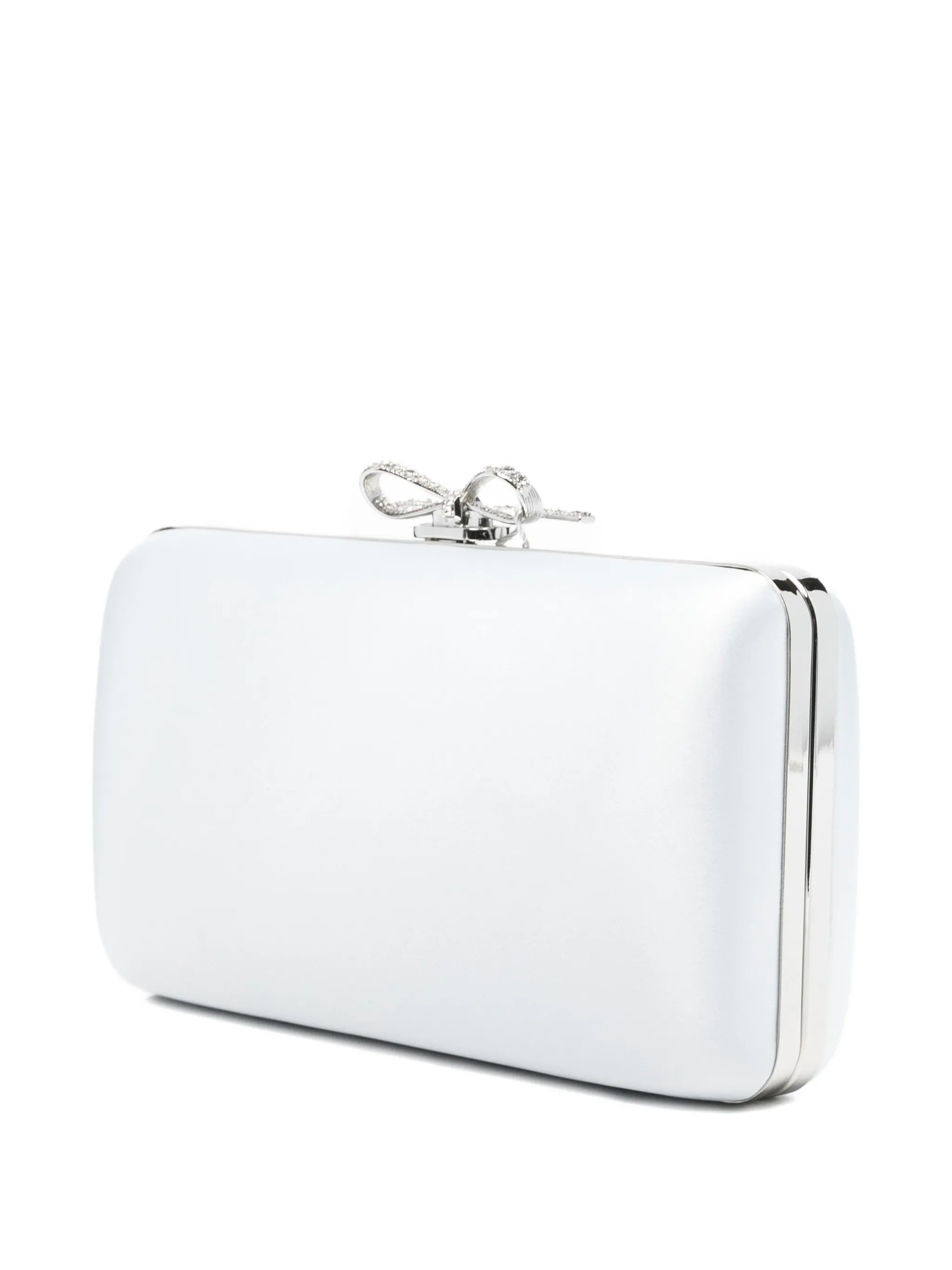 bow-detail mini clutch bag