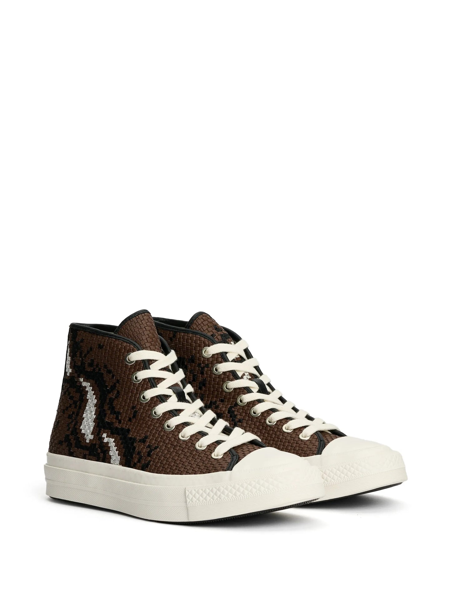 Chuck Taylor All Star woven leather sneakers