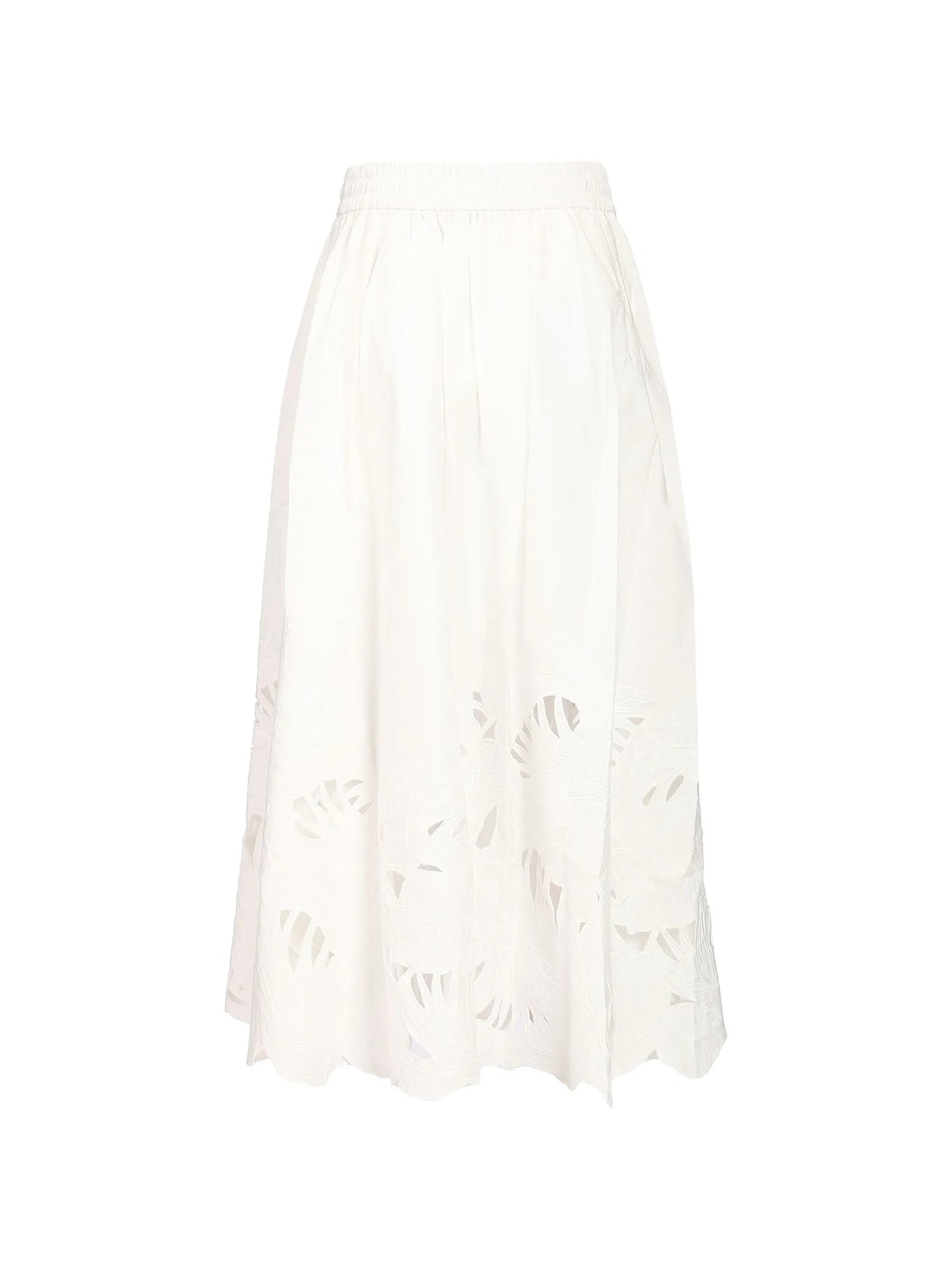 Mahon embroidered midi skirt