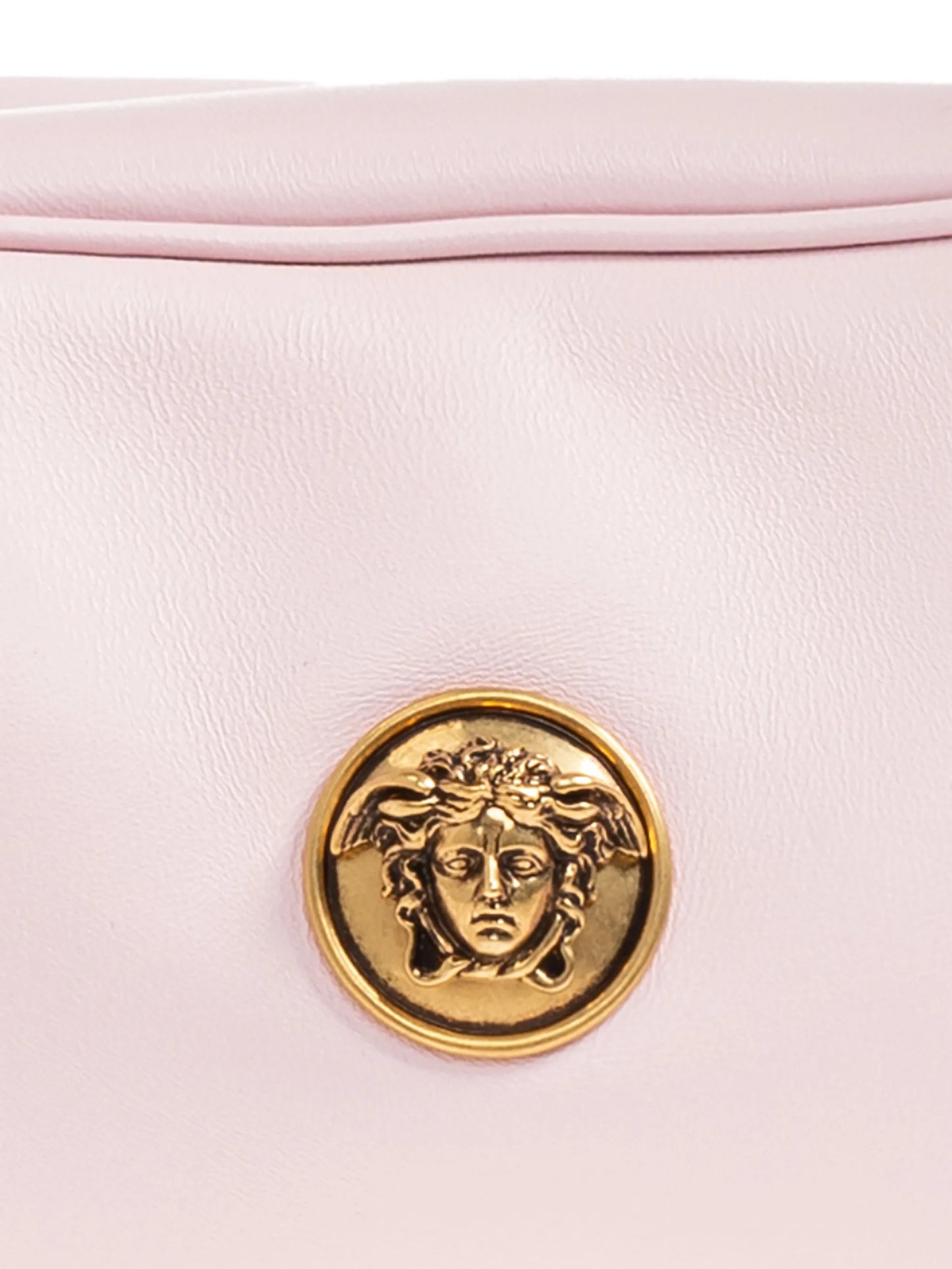 Emblème leather shoulder bag