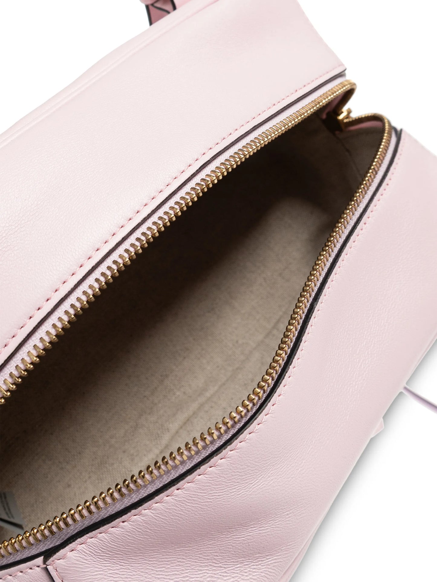 Emblème leather shoulder bag