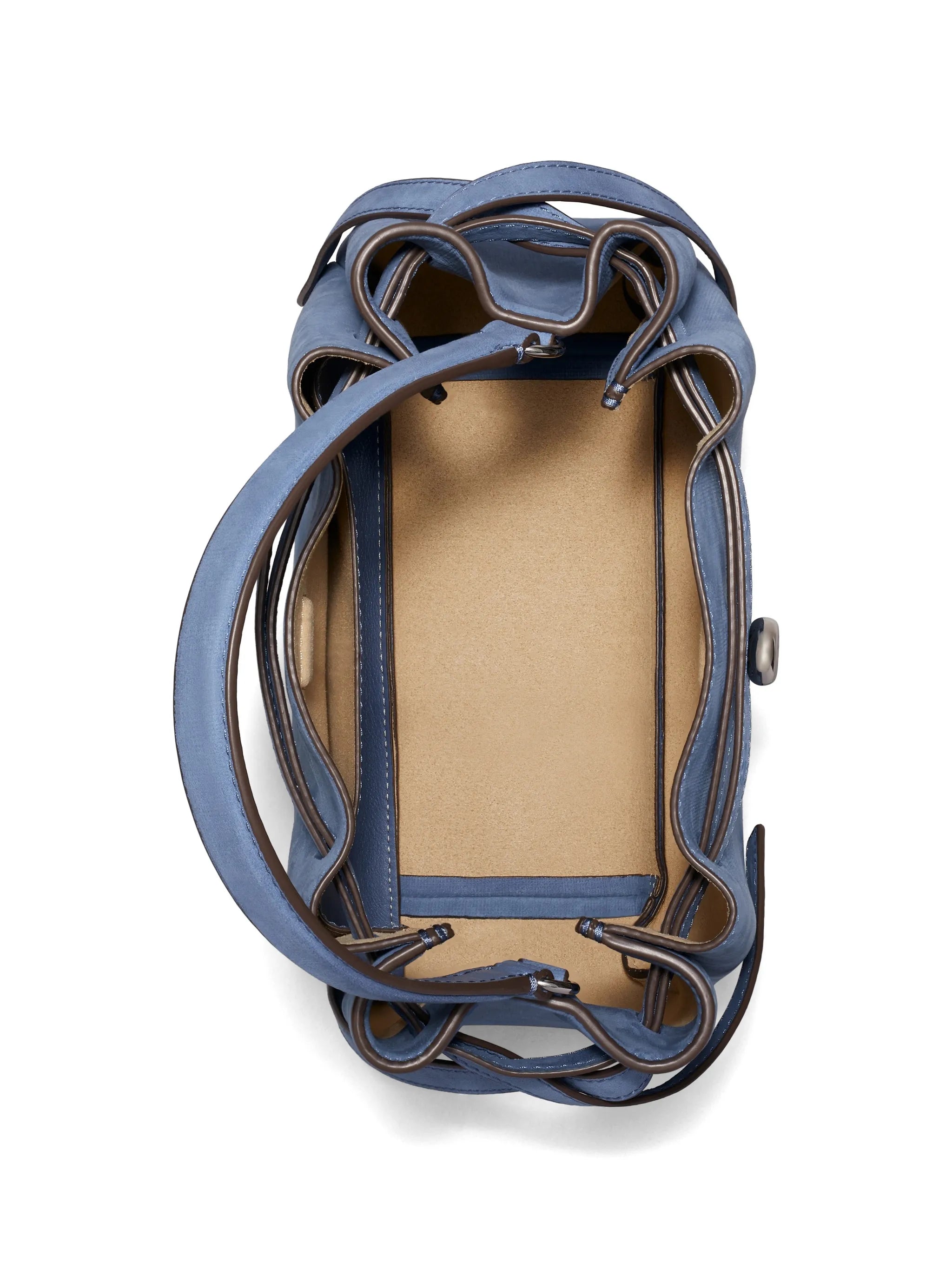 Romy nubuck bucket bag