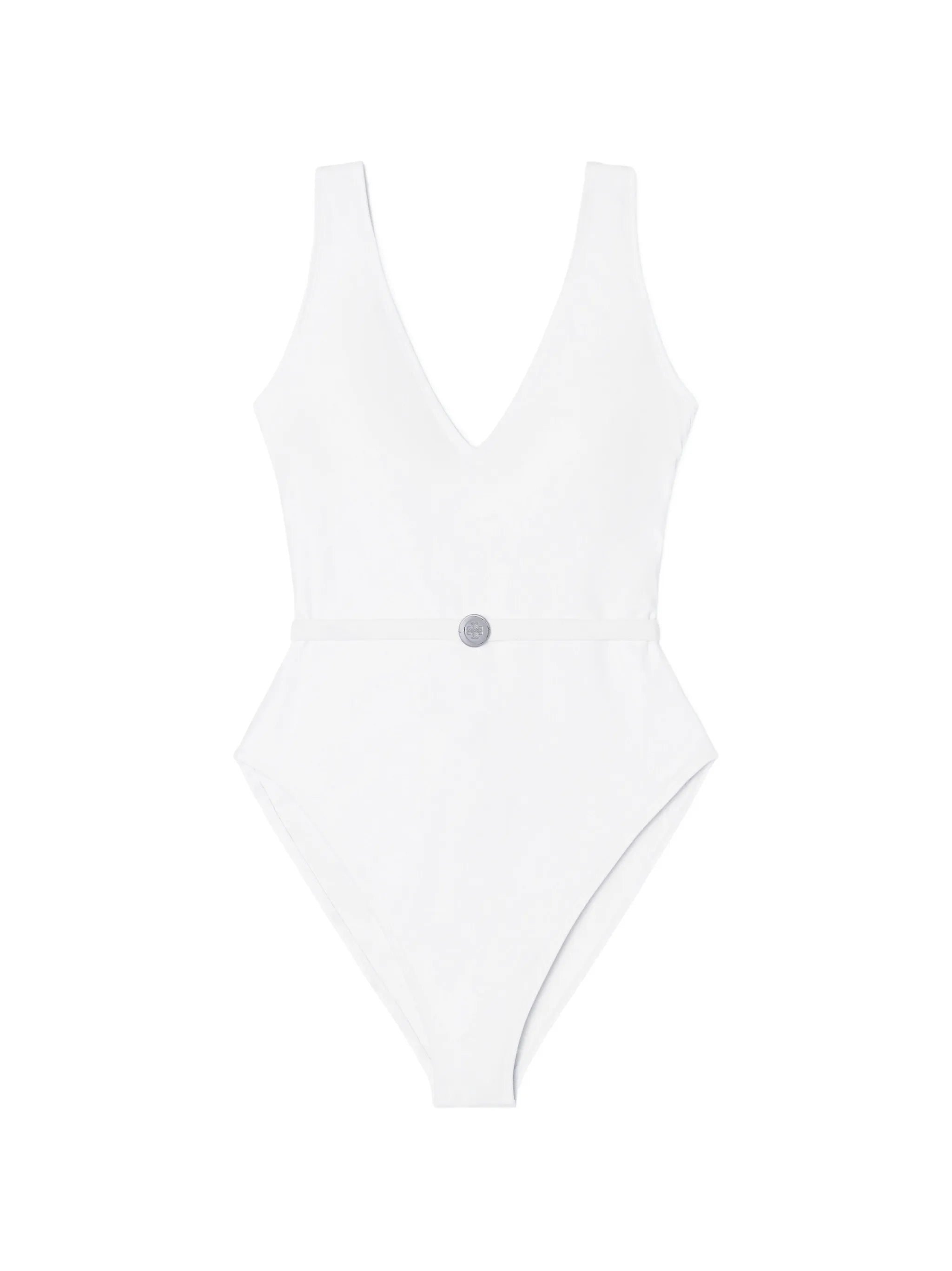 belted swimsuit