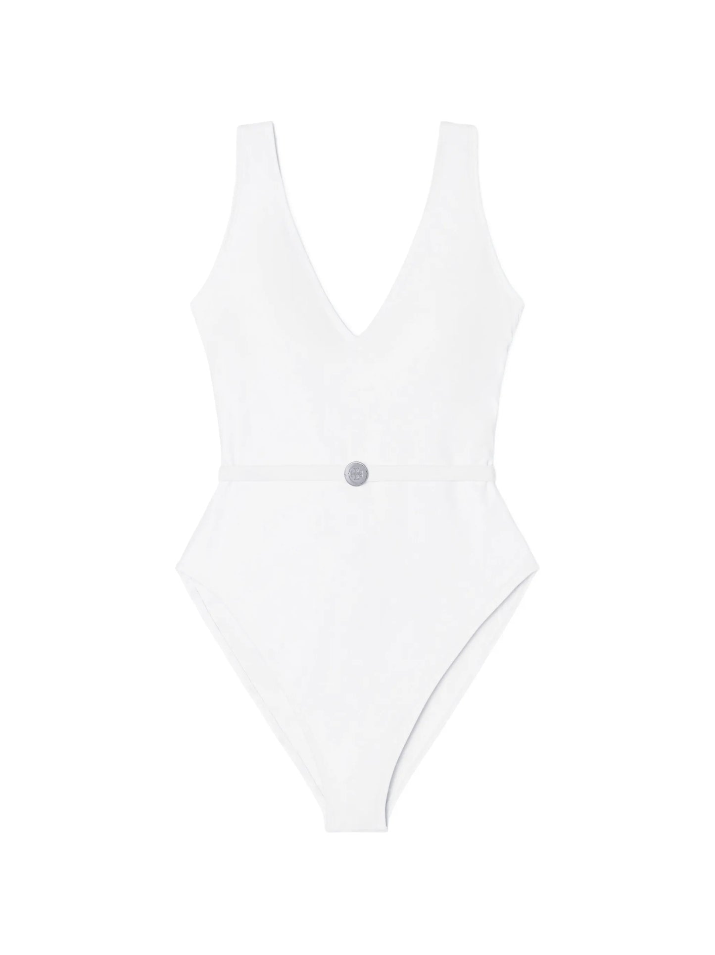 belted swimsuit