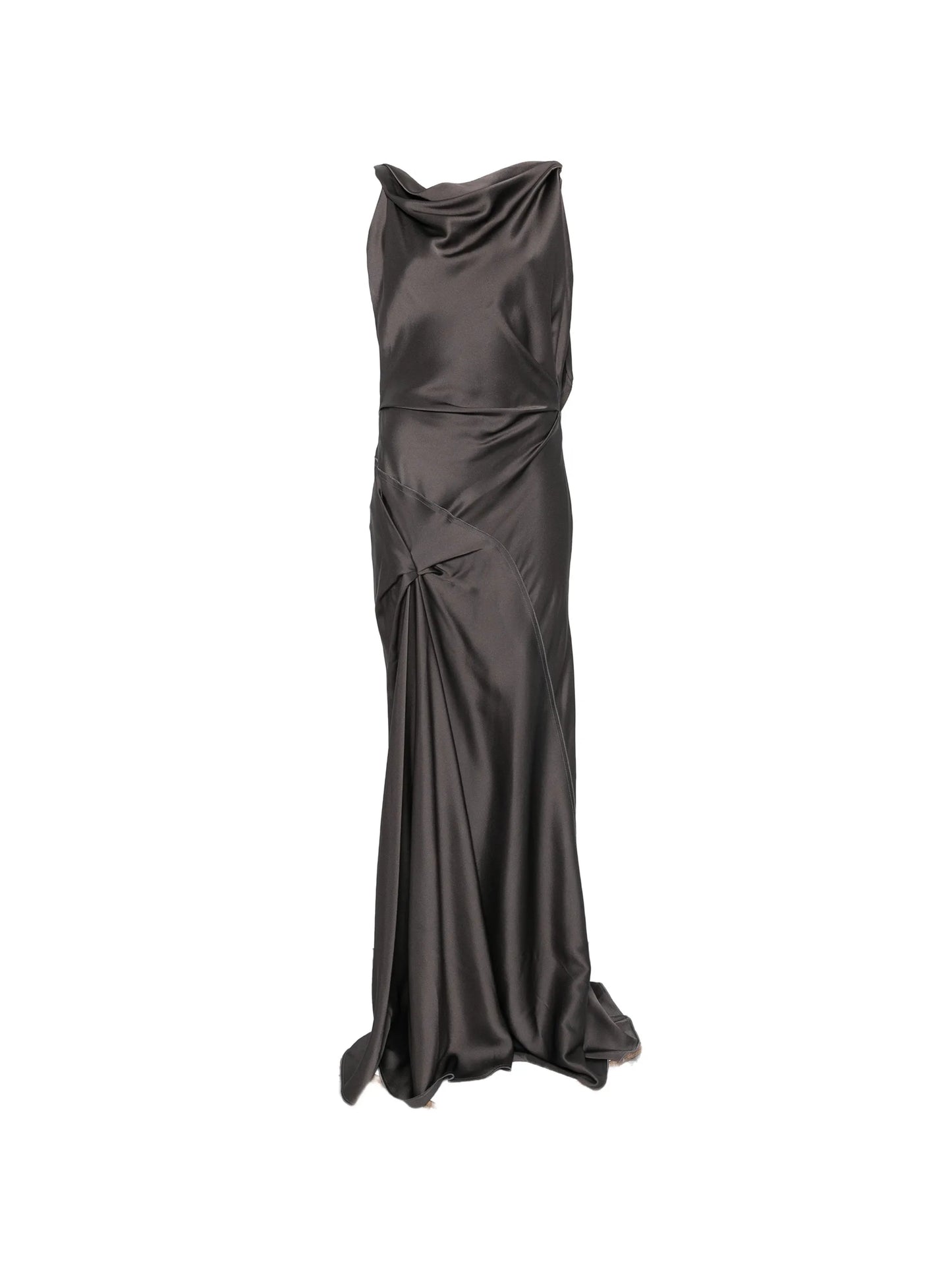 Posy cowl-neck maxi dress