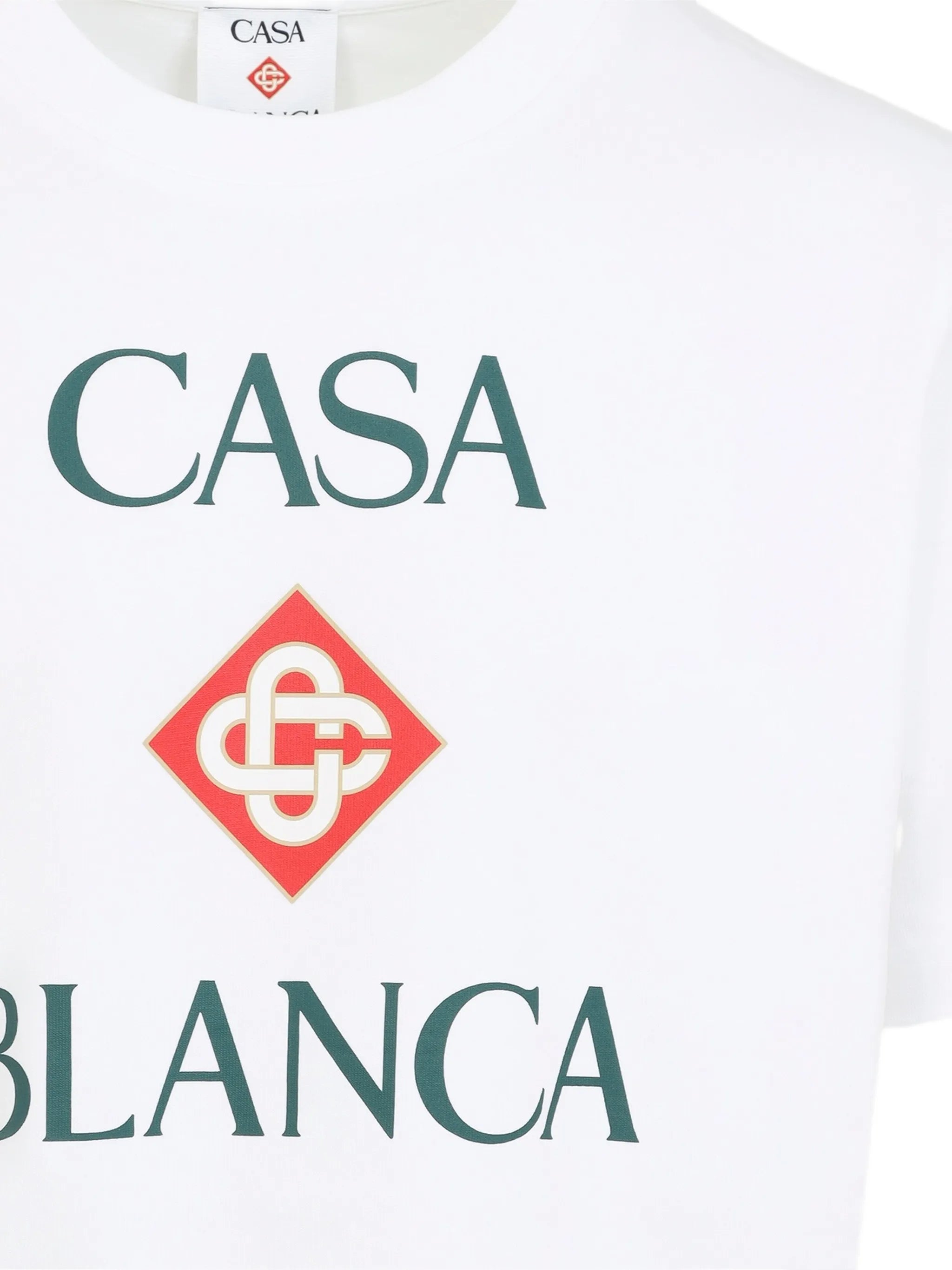 Casablanca Diamond logo-print T-shirt