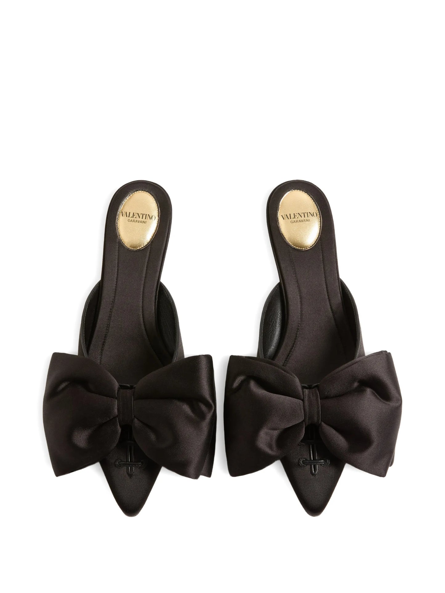 Yolande satin mules 45mm
