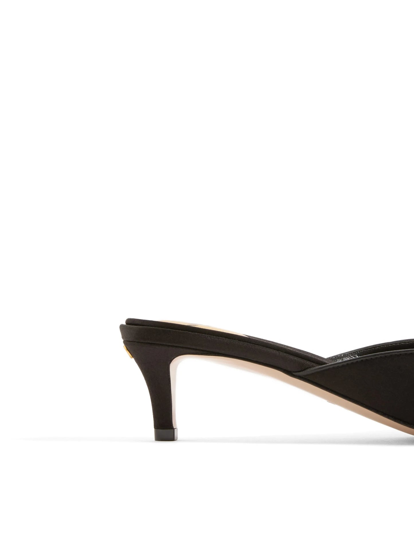 Yolande satin mules 45mm