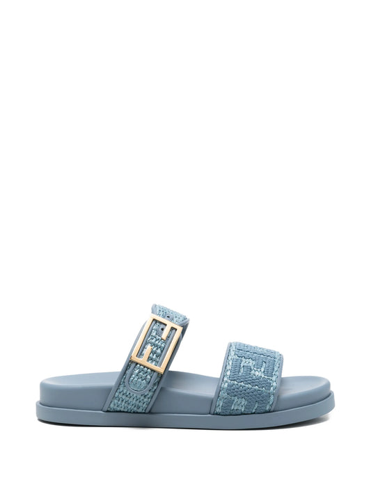 Feel Slide buckled flat sandals