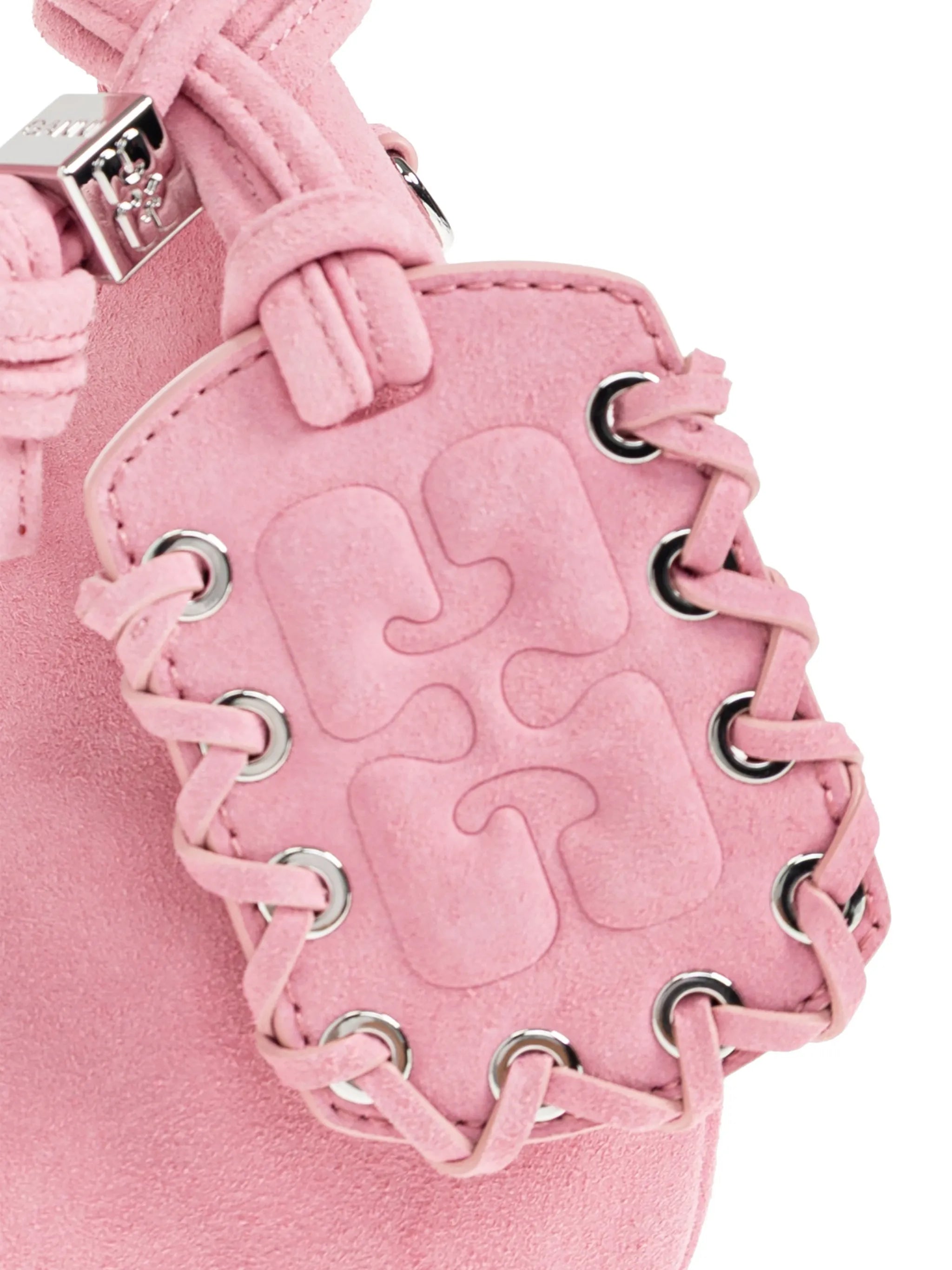 logo-plaque knot-detail tote bag